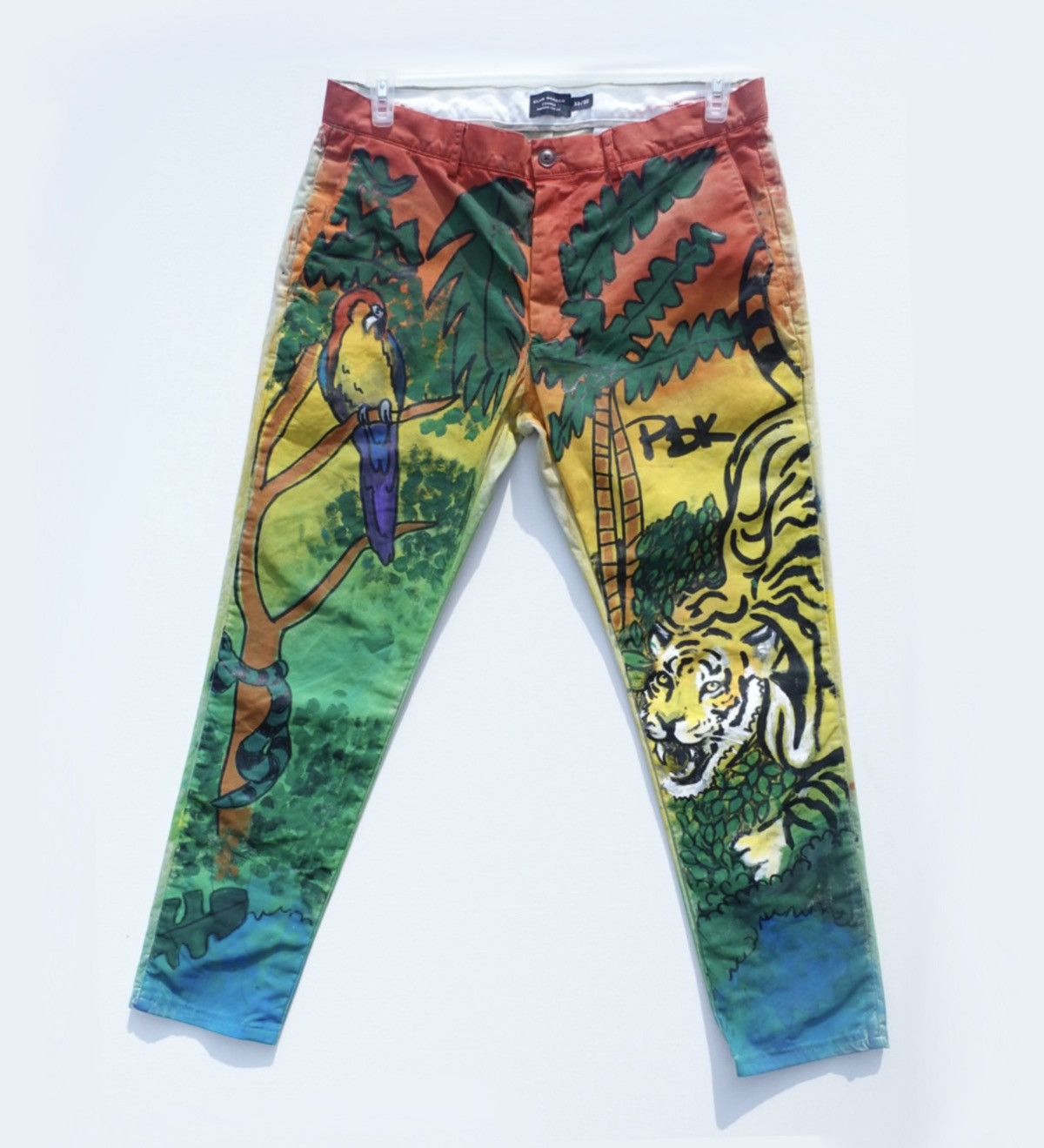 image of Club Monaco The Jungle Pants in Red, Men's (Size 33)