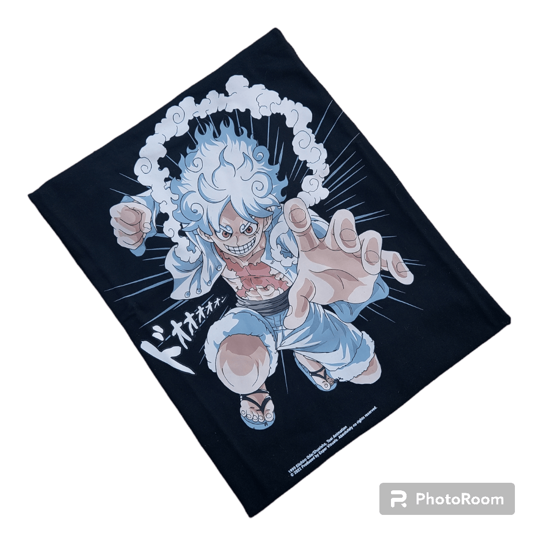 Anime × Japanese Brand 💥One Piece Luffy Sun God Nika Fan Made T Shirt Size US L / EU 52-54 / 3 - 4 Thumbnail