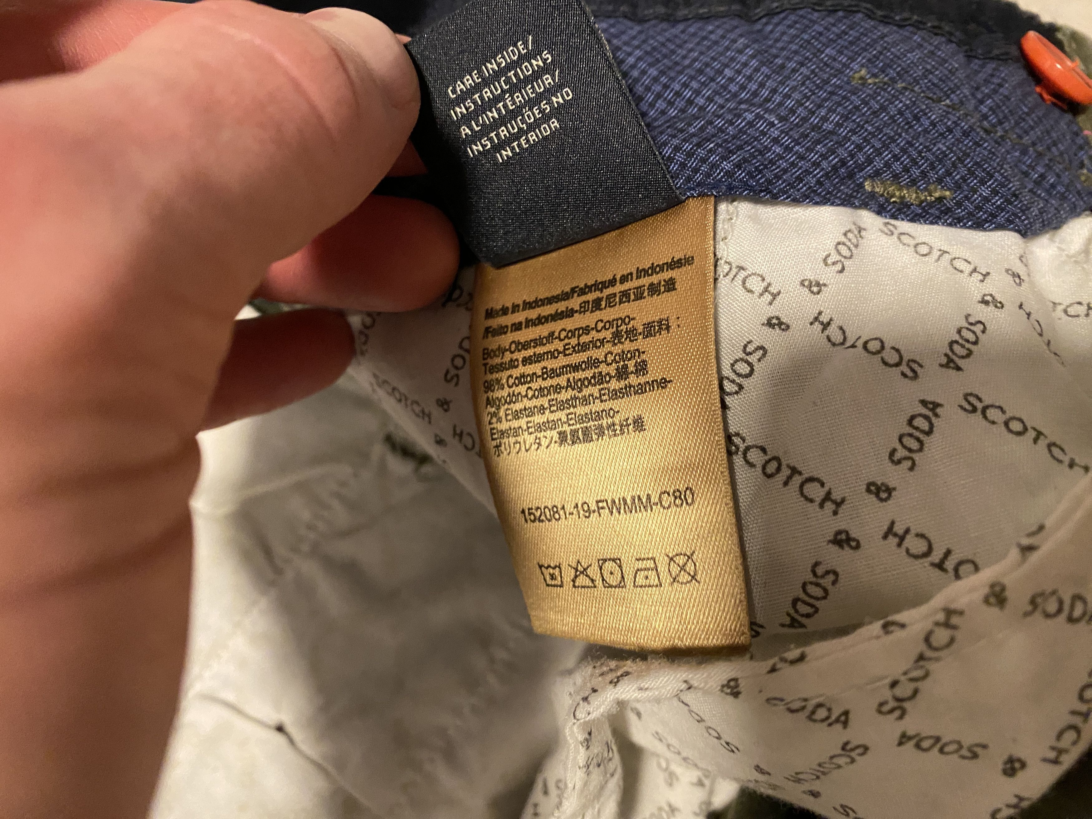 Scotch & Soda Scotch & Soda pants size W 31 L 32 Size US 31 - 7 Thumbnail