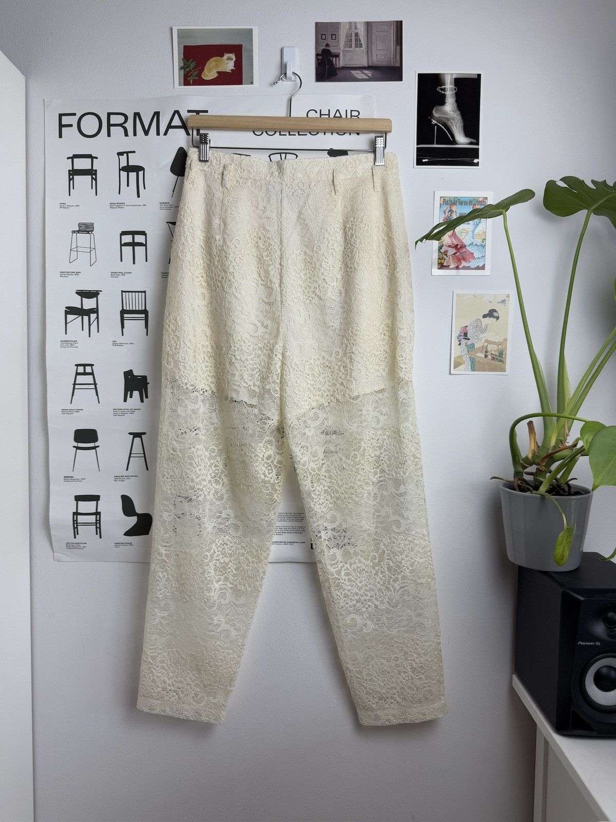 Designer × Ganni Ganni crochet festival summer pants S designer luxury trend Size 30" / US 8 / IT 44 - 2 Thumbnail