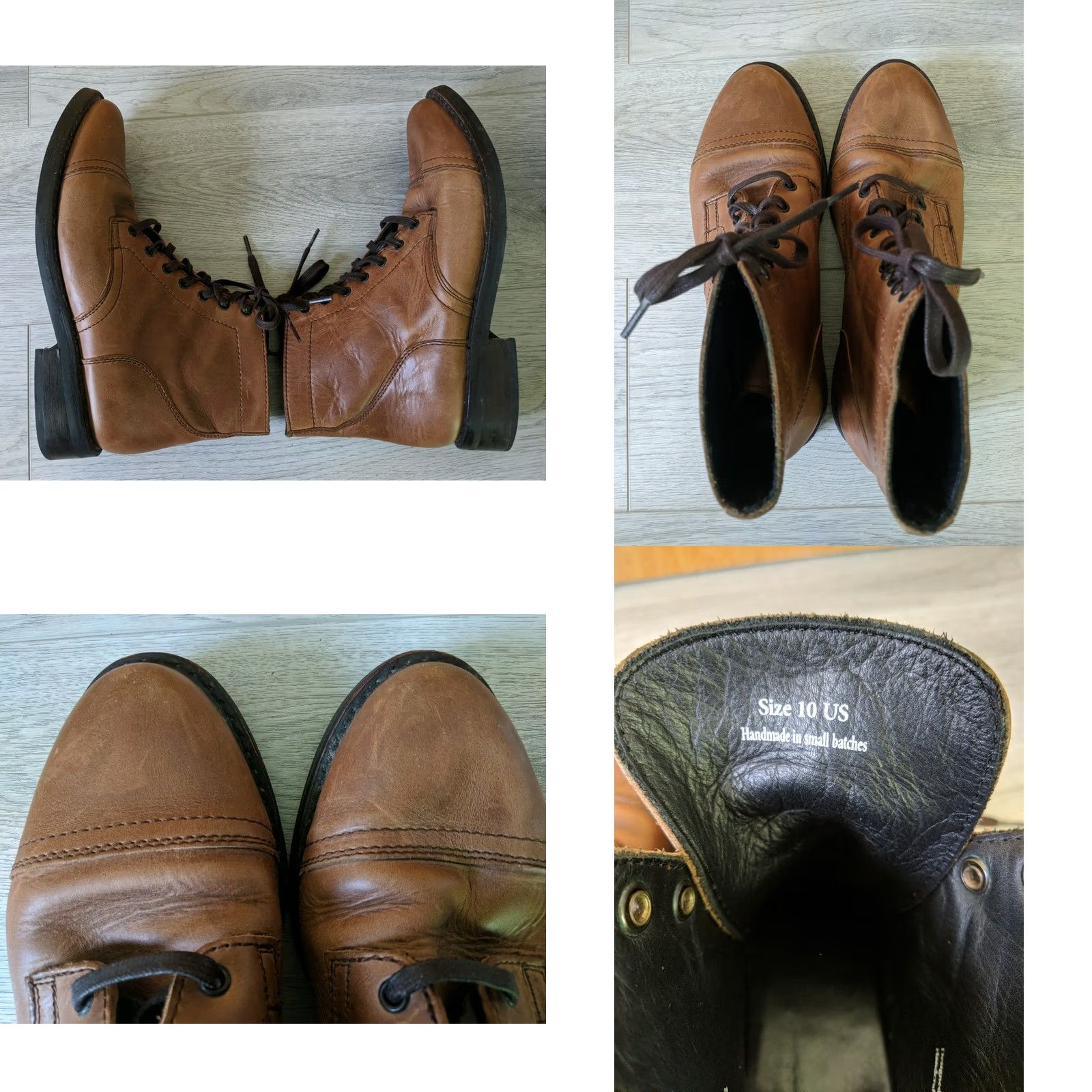 Thursday Boot Company Thursday Boot Company Captain Boot Women's Size 10 Brown Leather Lace Up Ankle Boots Size US 10 / IT 40 - 8 Thumbnail