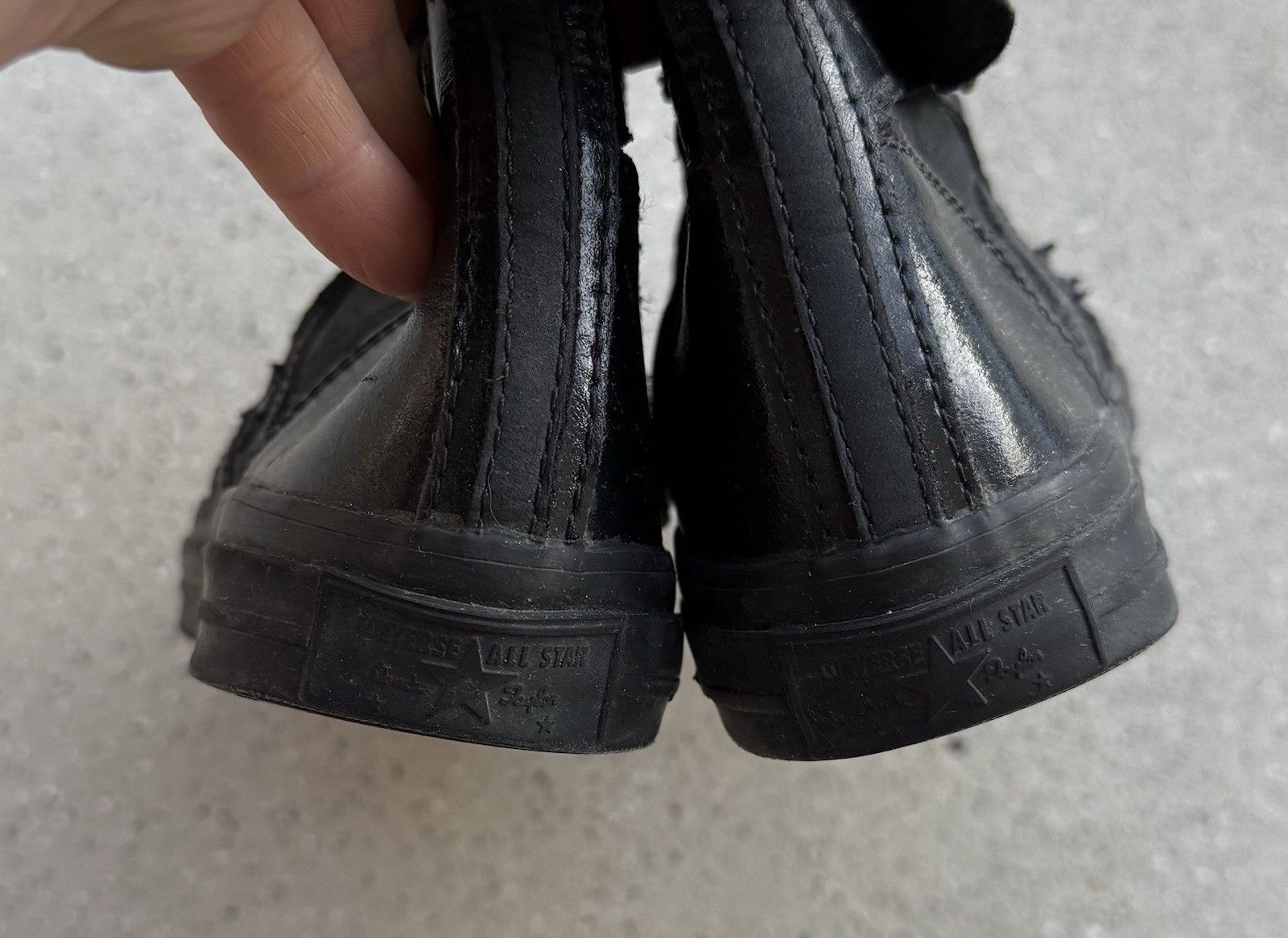 Converse Vintage Converse High Boxing Shoes Leather y2k Midcalf Size US 8 / IT 38 - 16 Thumbnail
