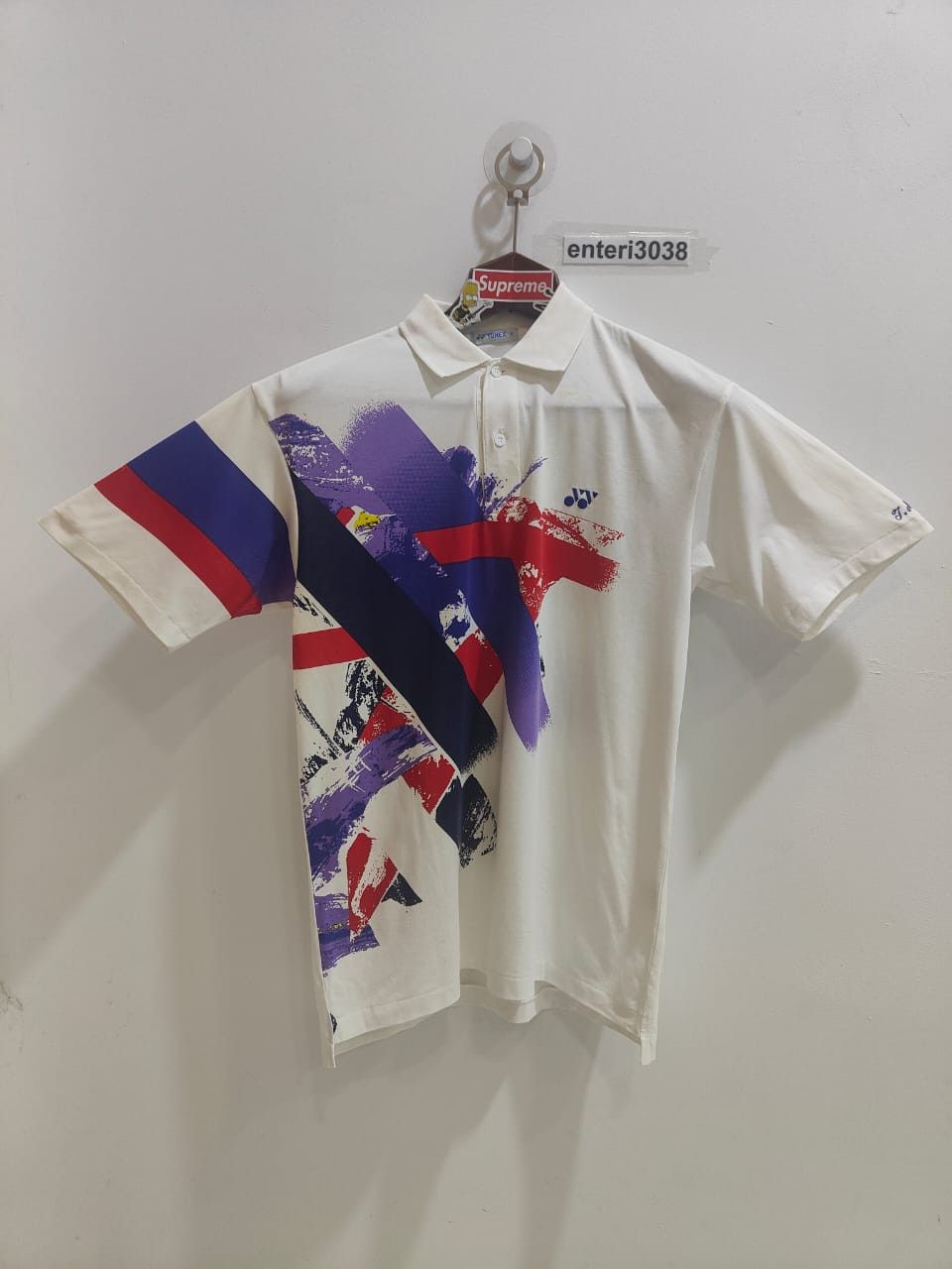 Vintage Vintage Yonex Badminton Tournement Shirt made in japan Size US L / EU 52-54 / 3 - 1 Thumbnail