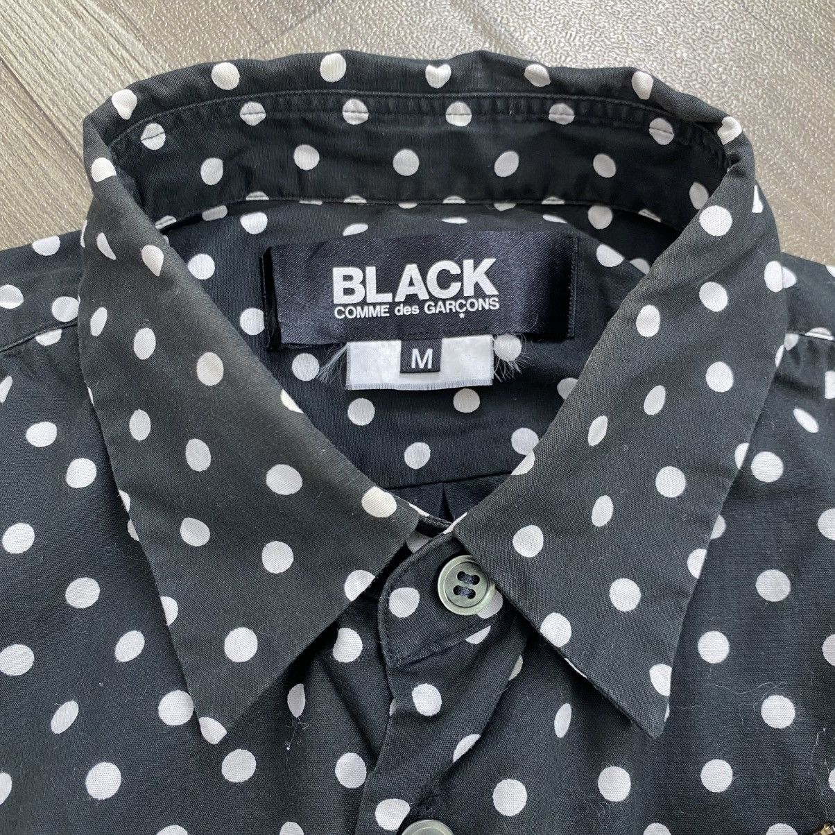 Comme des Garcons Homme 🇯🇵 AD2008 Comme des Garcons Homme CDG Polkadot Black Shirt Size US M / EU 48-50 / 2 - 9 Thumbnail