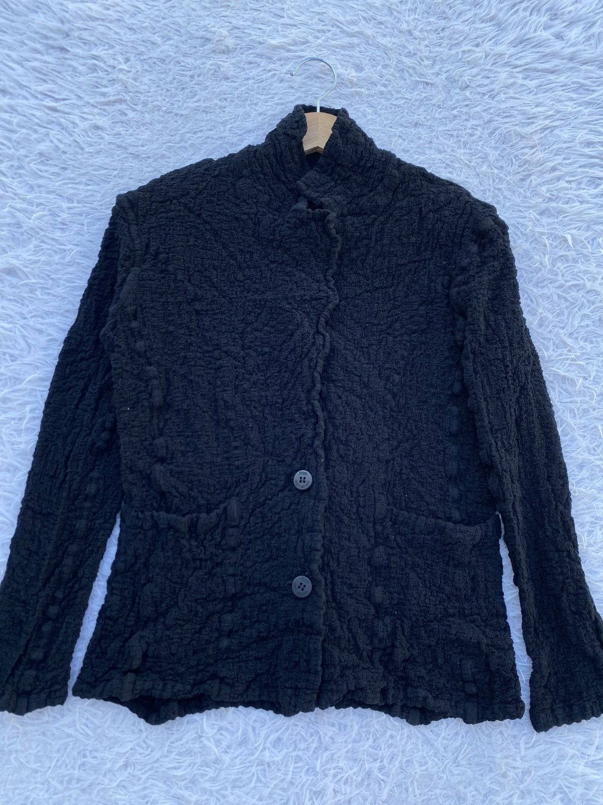 Issey Miyake Rare Vintage me Issey Miyake Couliflower Pleated Jacket Size S / US 4 / IT 40 - 4 Thumbnail