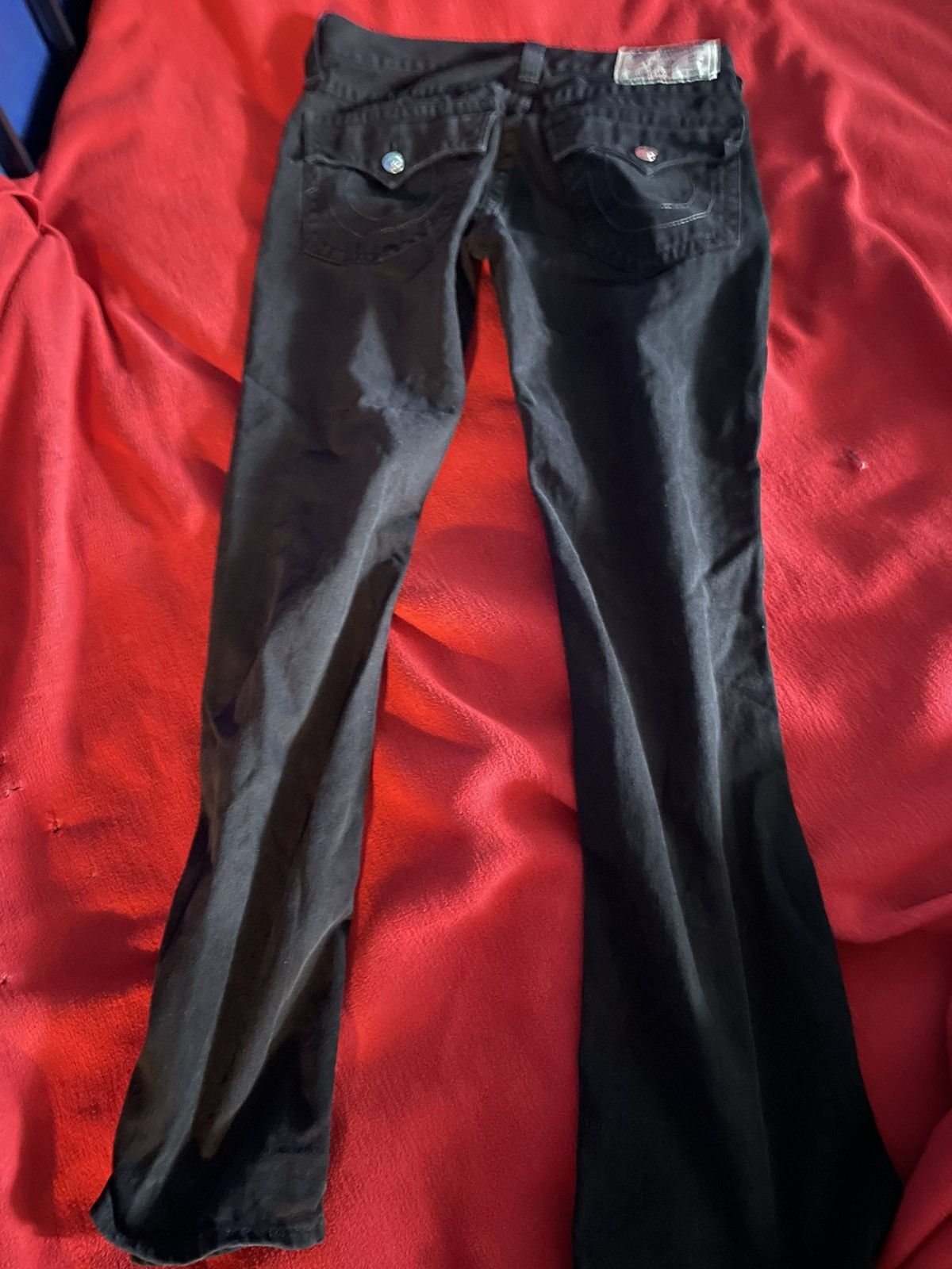 True Religion True religion denim jeans all black Size US 32 / EU 48 - 1 Thumbnail