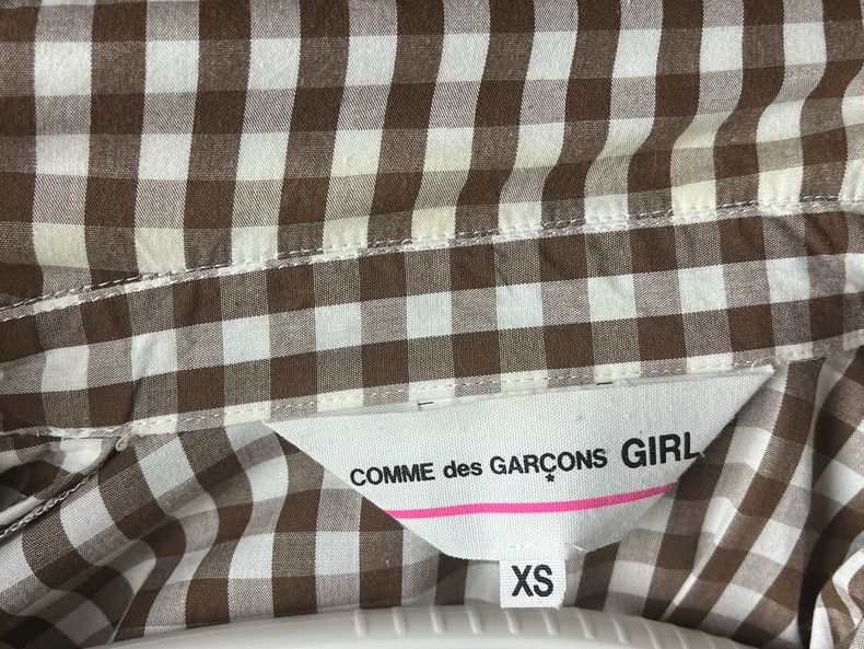 Other Comme Des Garcons Draped plaid dress Size XS / US 0-2 / IT 36-38 - 7 Thumbnail