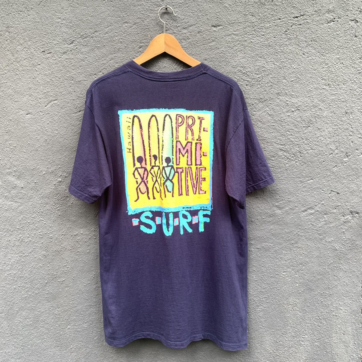 Sun Surf Thrashed Faded 90s Primitive Surf Team Tee Size US L / EU 52-54 / 3 - 1 Thumbnail