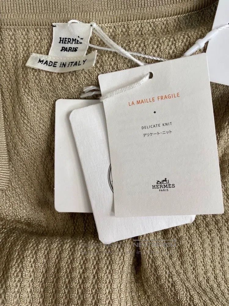 Hermes Hermes Knit Open Cardigan Jacket Size XS / US 0-2 / IT 36-38 - 4 Thumbnail