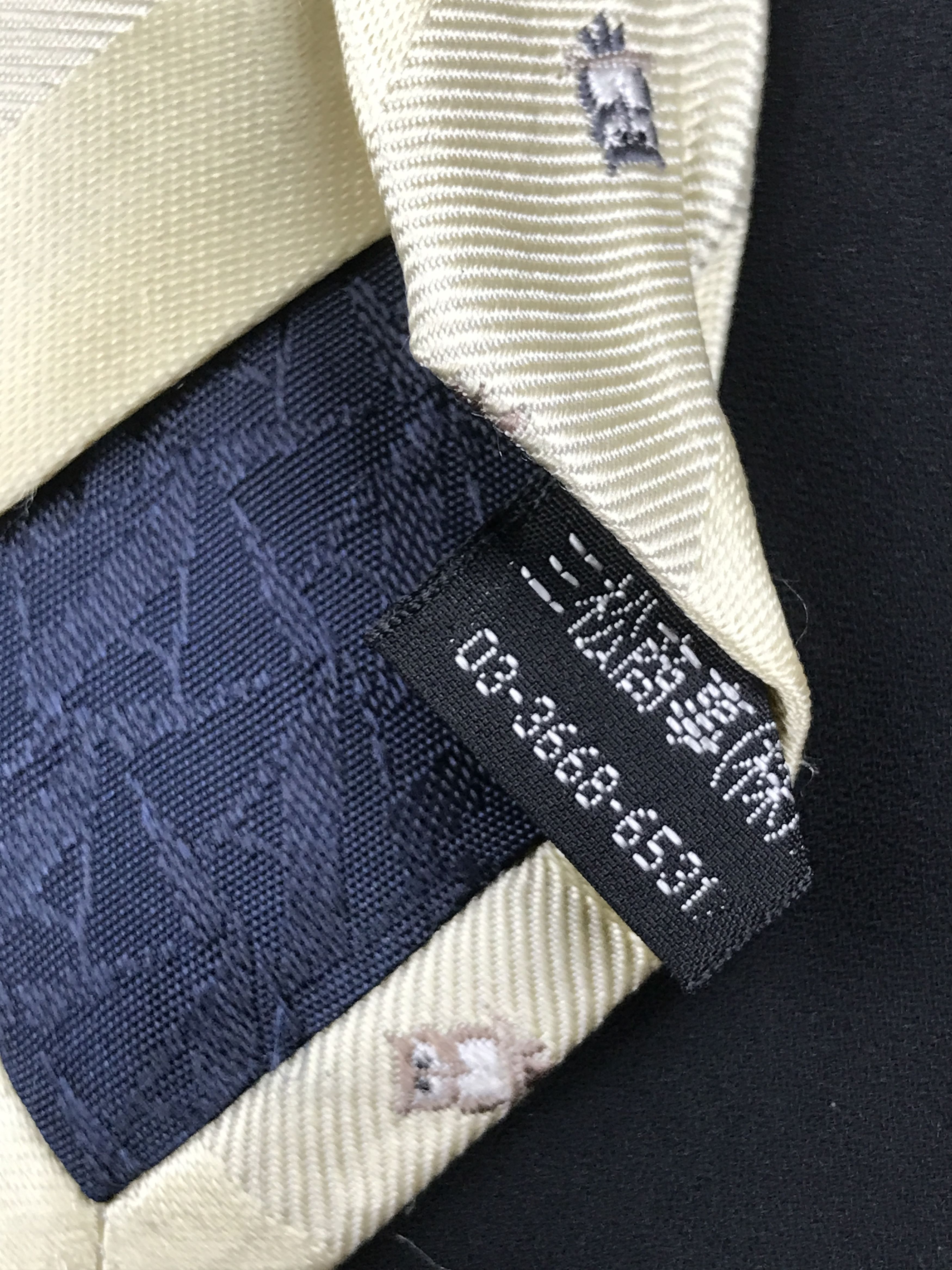 Aquascutum × Designer × Vintage Vintage Aquascutum London Silk Necktie Size ONE SIZE - 7 Thumbnail