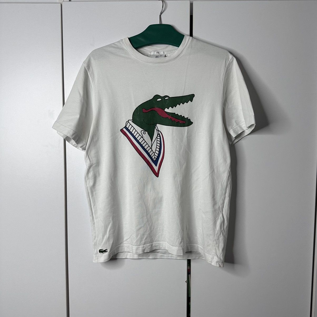 Other Lacoste x Jean Michel Tixier T-Shirt Aligator Big Logo Size US L / EU 52-54 / 3 - 1 Thumbnail