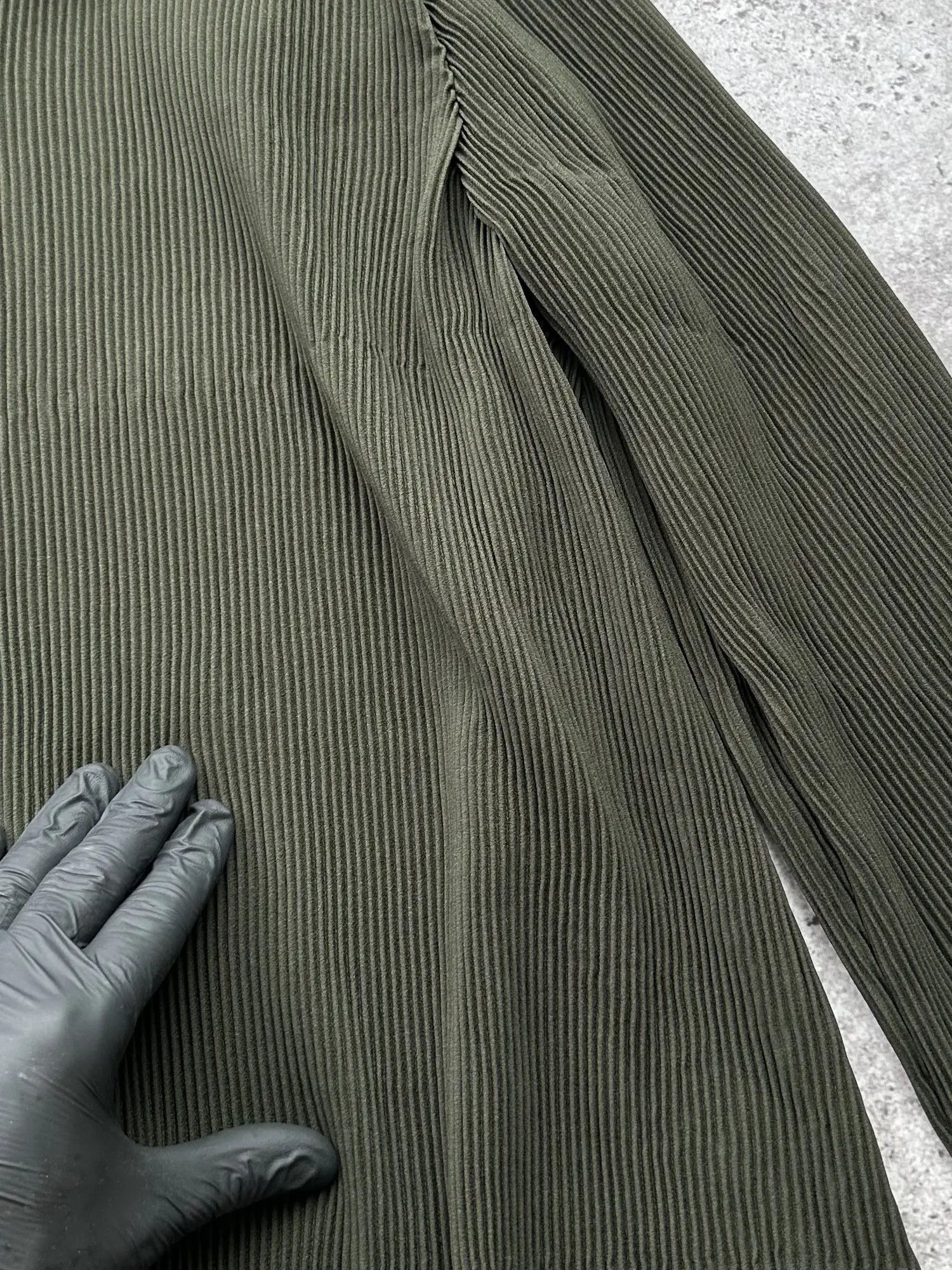 Japanese Brand Vintage Pleated Blouse C510(V239) Size M / US 6-8 / IT 42-44 - 4 Thumbnail