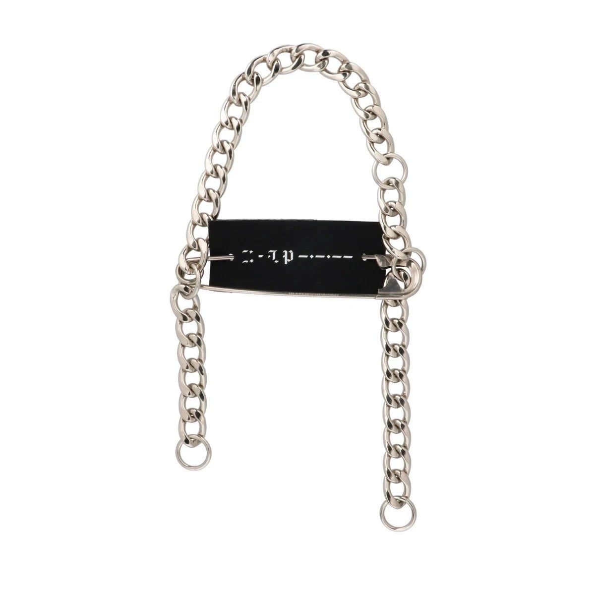 Takahiromiyashita The Soloist. TAKAHIROMIYASHITA The SoloIst 21AW Safety Pin Necklace Size ONE SIZE - 1 Thumbnail
