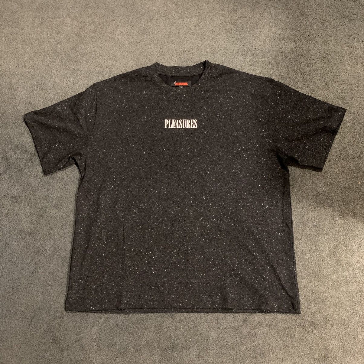 Pleasures PLEASURES "Starry" Heavyweight Shirt - Black Glitter Size US L / EU 52-54 / 3 - 1 Thumbnail
