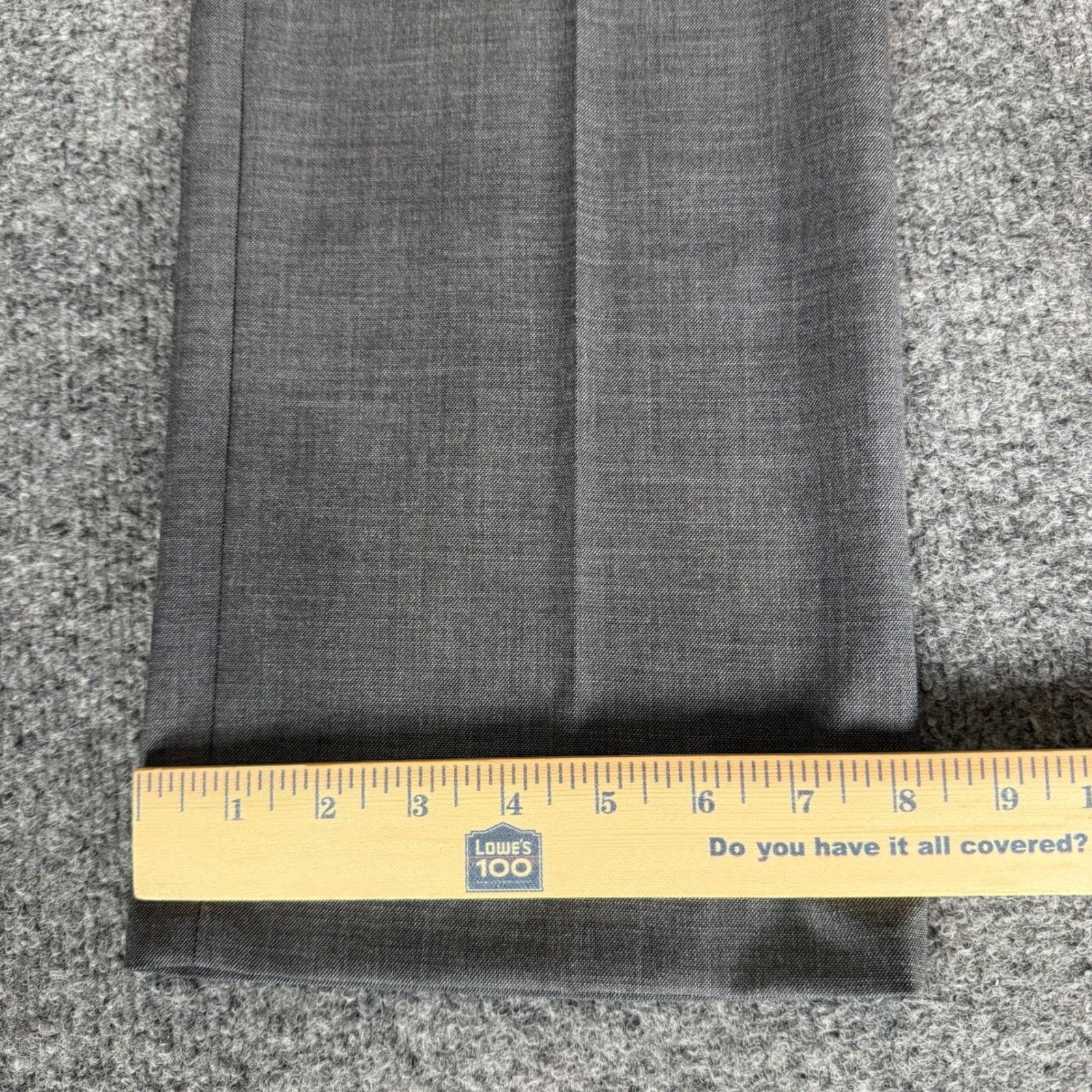 Roundtree & Yorke Roundtree & Yorke TravelSmart Mens 34x32 Gray Dress Pants Size US 34 / EU 50 - 8 Thumbnail