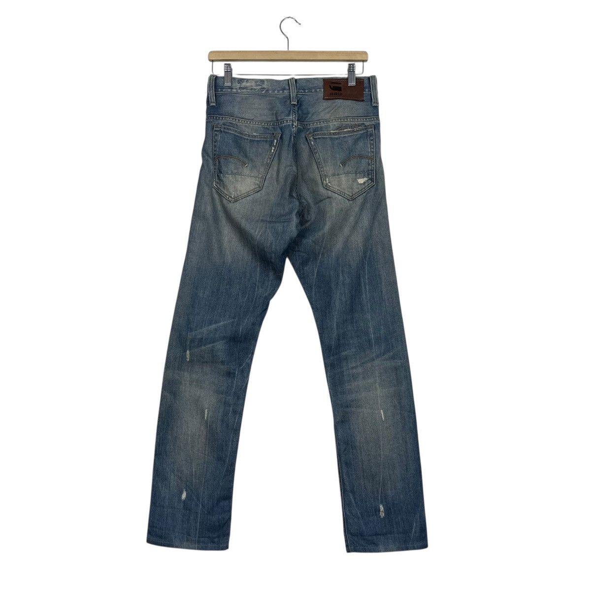 G-Star Vintage G Star Raw Distressed Denim Jeans Size US 30 / EU 46 - 5 Thumbnail