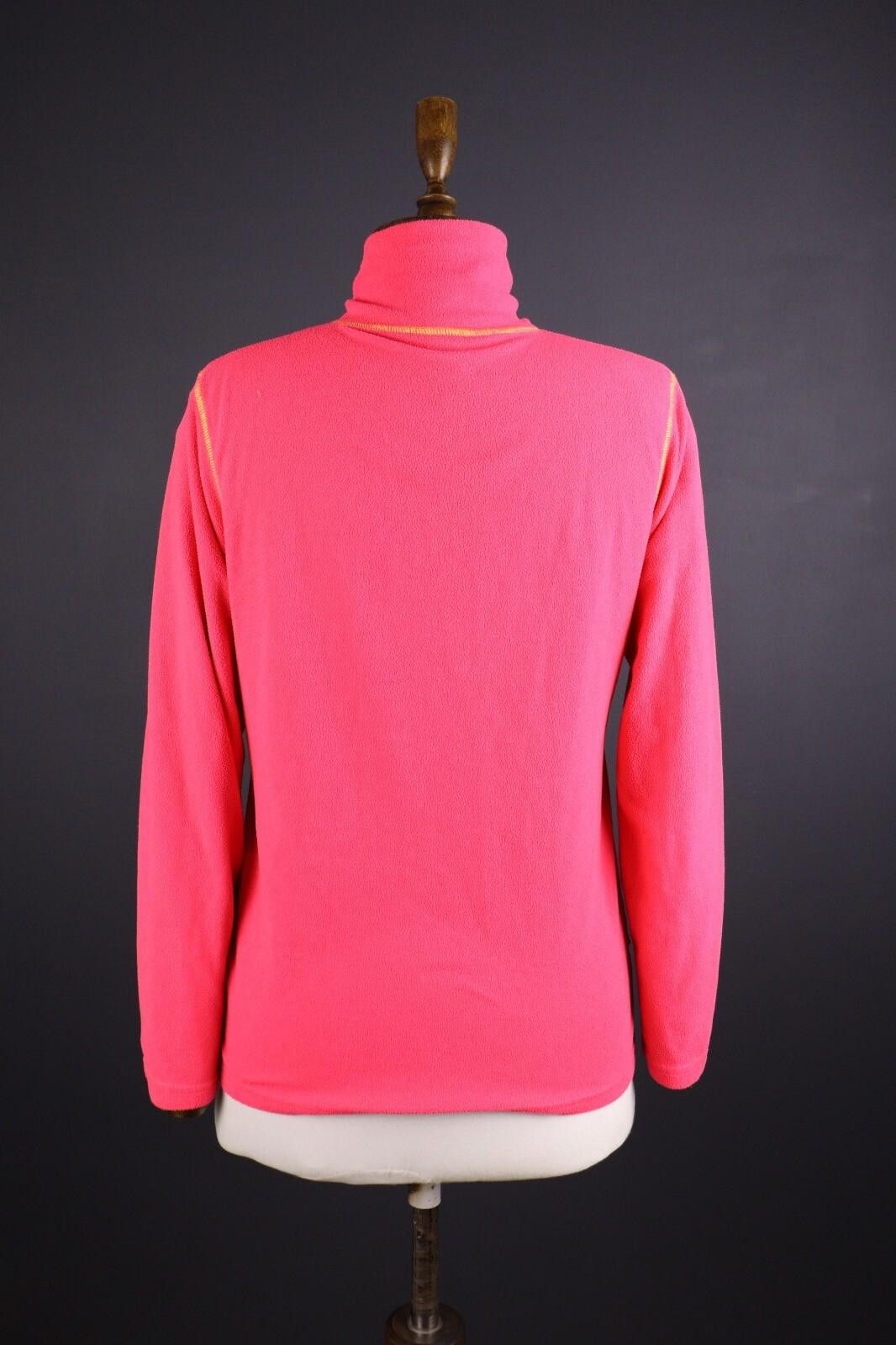 Designer Kari Traa Pink Full Zip Hiking Fleece Jacket Size M Size M / US 6-8 / IT 42-44 - 7 Thumbnail