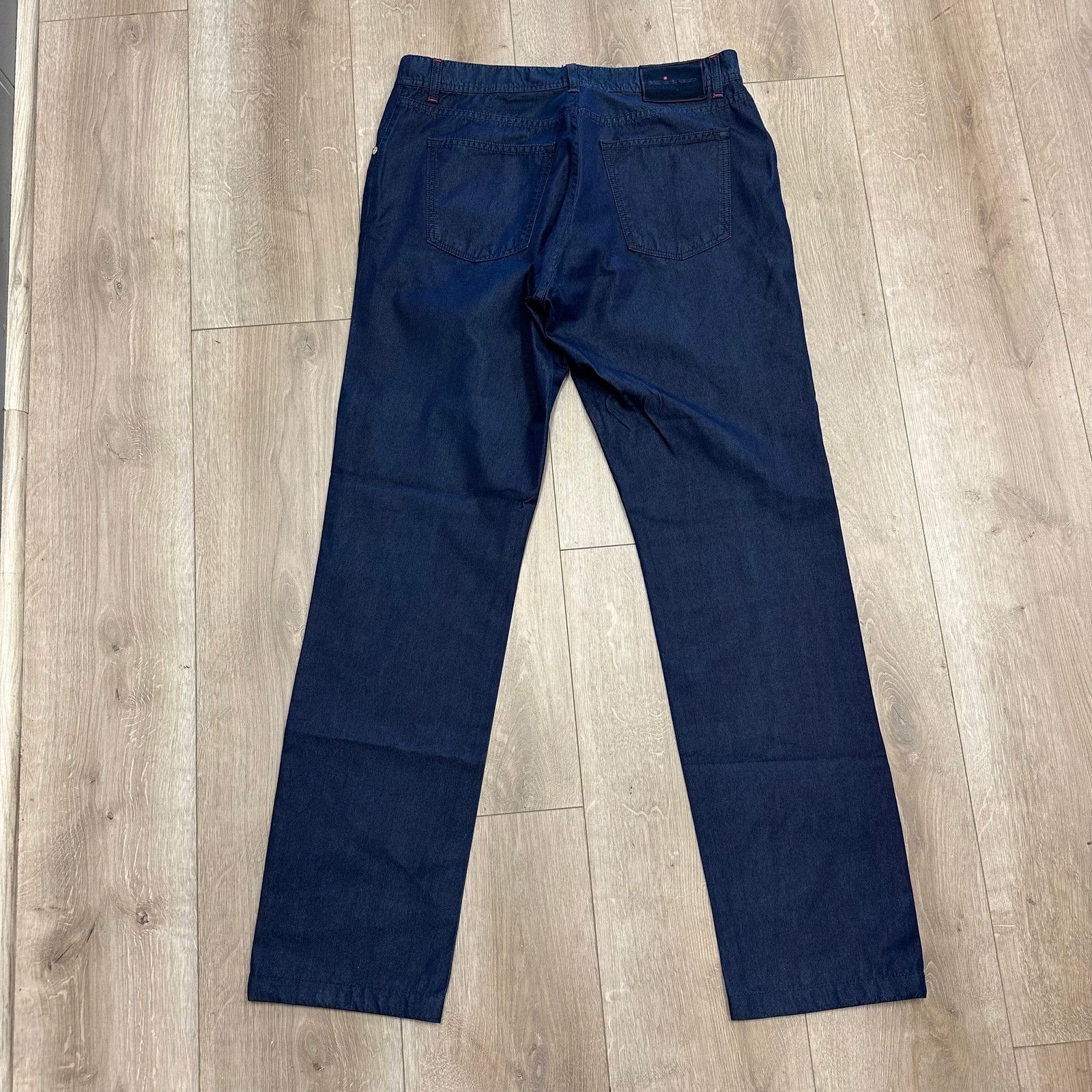 Kiton Kiton dark blue denim jeans 34x32 B18 Size US 34 / EU 50 - 4 Thumbnail