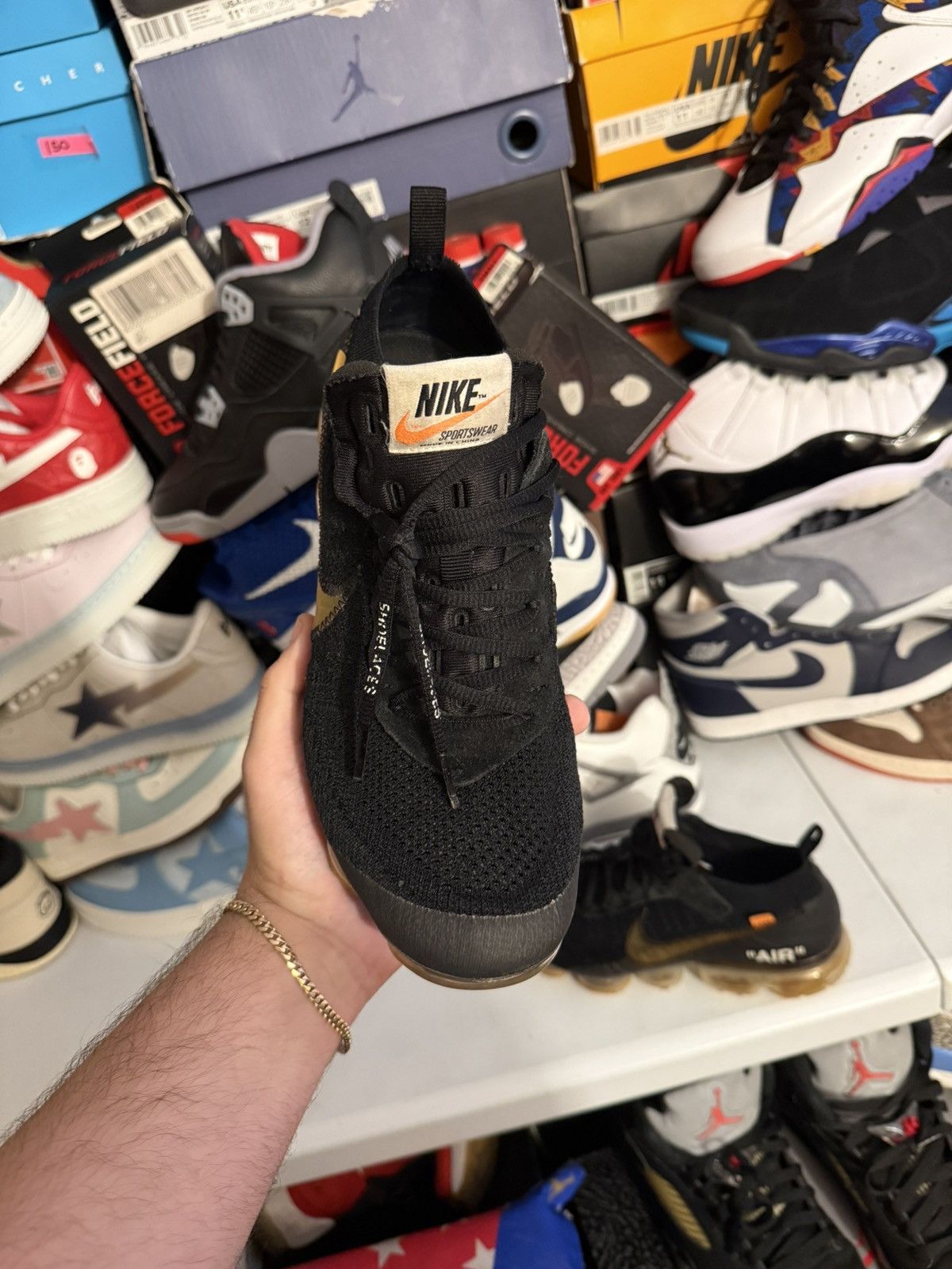 Nike × Off-White Nike off white vapormax size 8.5 Size US 8.5 / EU 41-42 - 2 Thumbnail