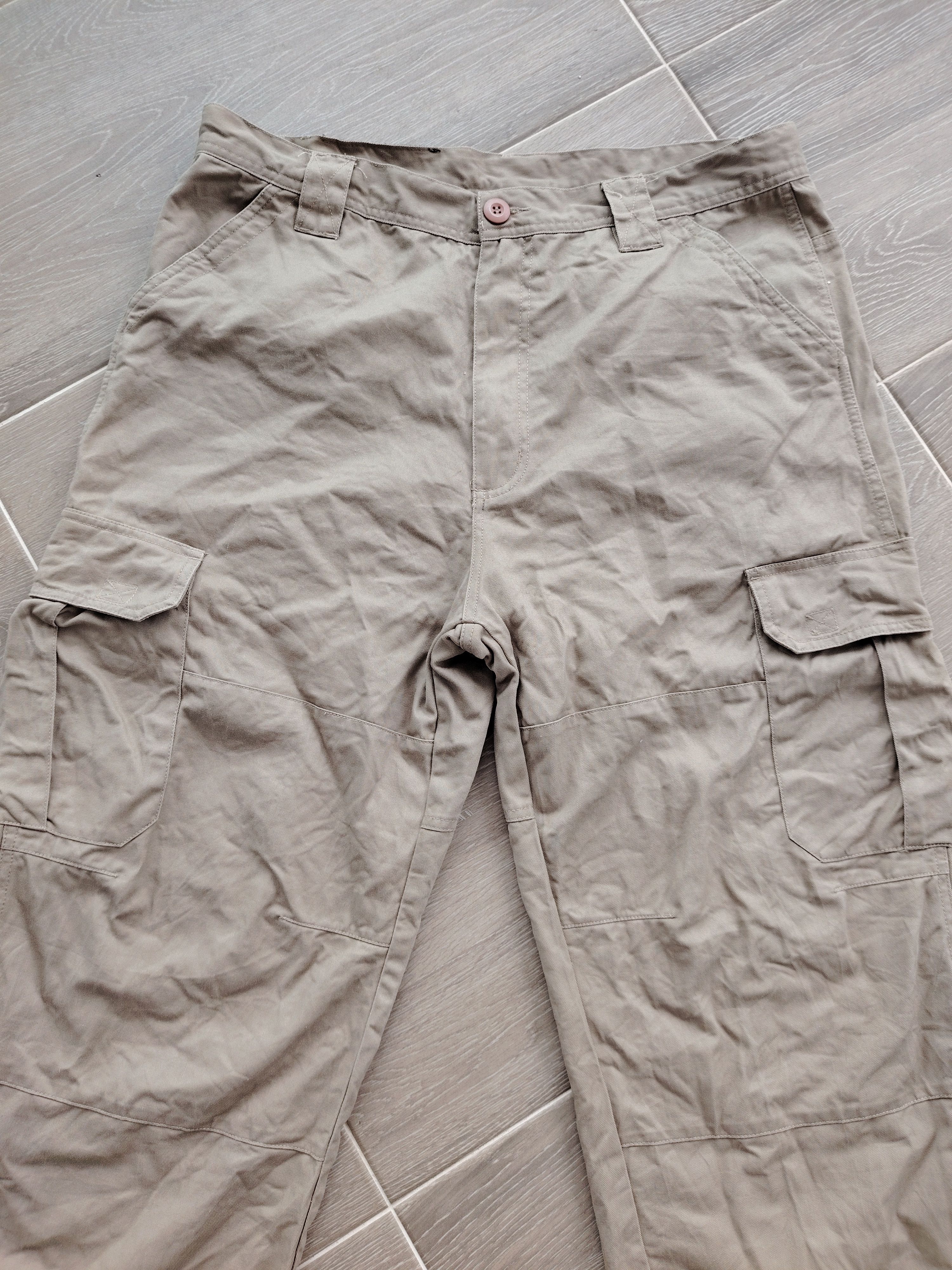 Japanese Brand D.O.P DENIM West Side 08 Baggy Cargo Pants Size US 36 / EU 52 - 6 Thumbnail