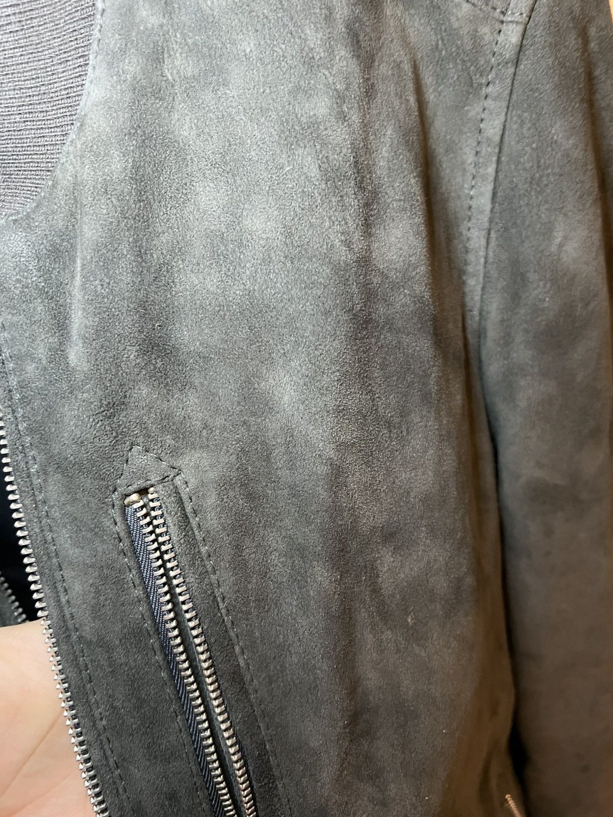 Allsaints All Saints leather suede bomber jacket Size US M / EU 48-50 / 2 - 18 Thumbnail