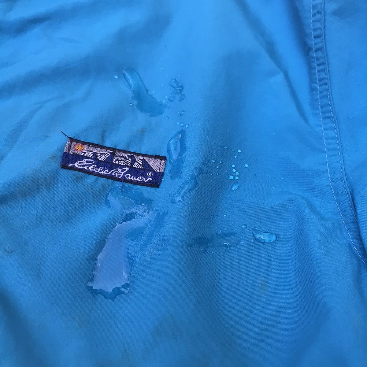 Eddie Bauer × Vintage 90s Eddie Bauer Polar Fleece lined Bomber jacket teal USA Size US M / EU 48-50 / 2 - 12 Thumbnail
