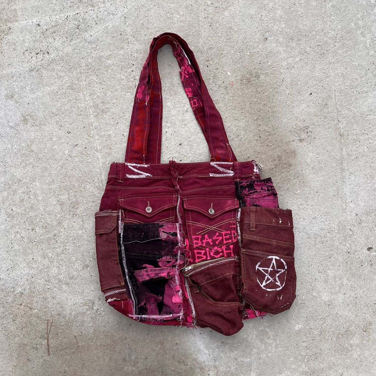 Other Basedbich 1of1 Jean cargo pockets tote Size ONE SIZE - 2 Thumbnail