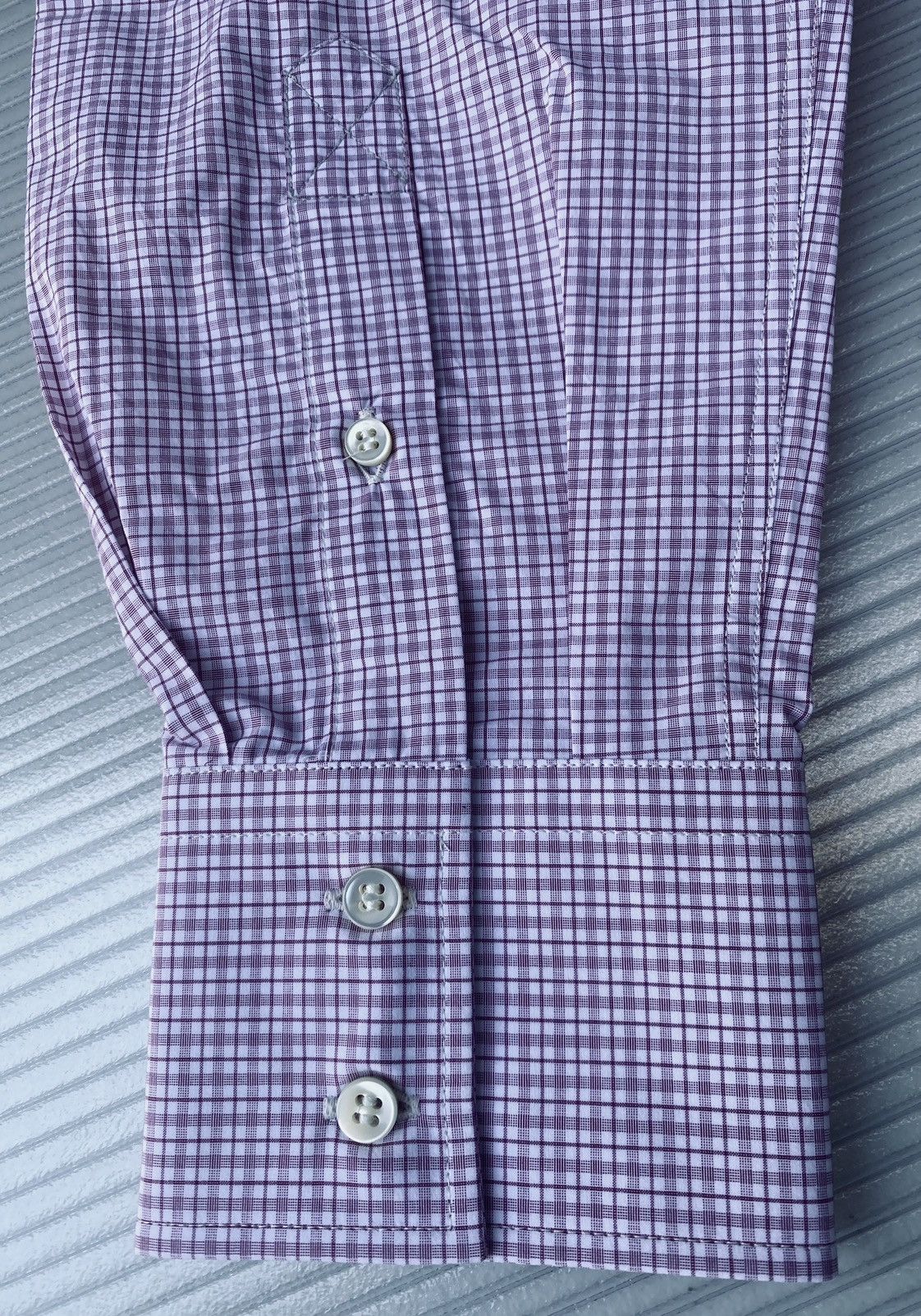Brunello Cucinelli Brunello Cucinelli 🇮🇹 pink check button up dress shirt XL NWT Size US XL / EU 56 / 4 - 8 Thumbnail