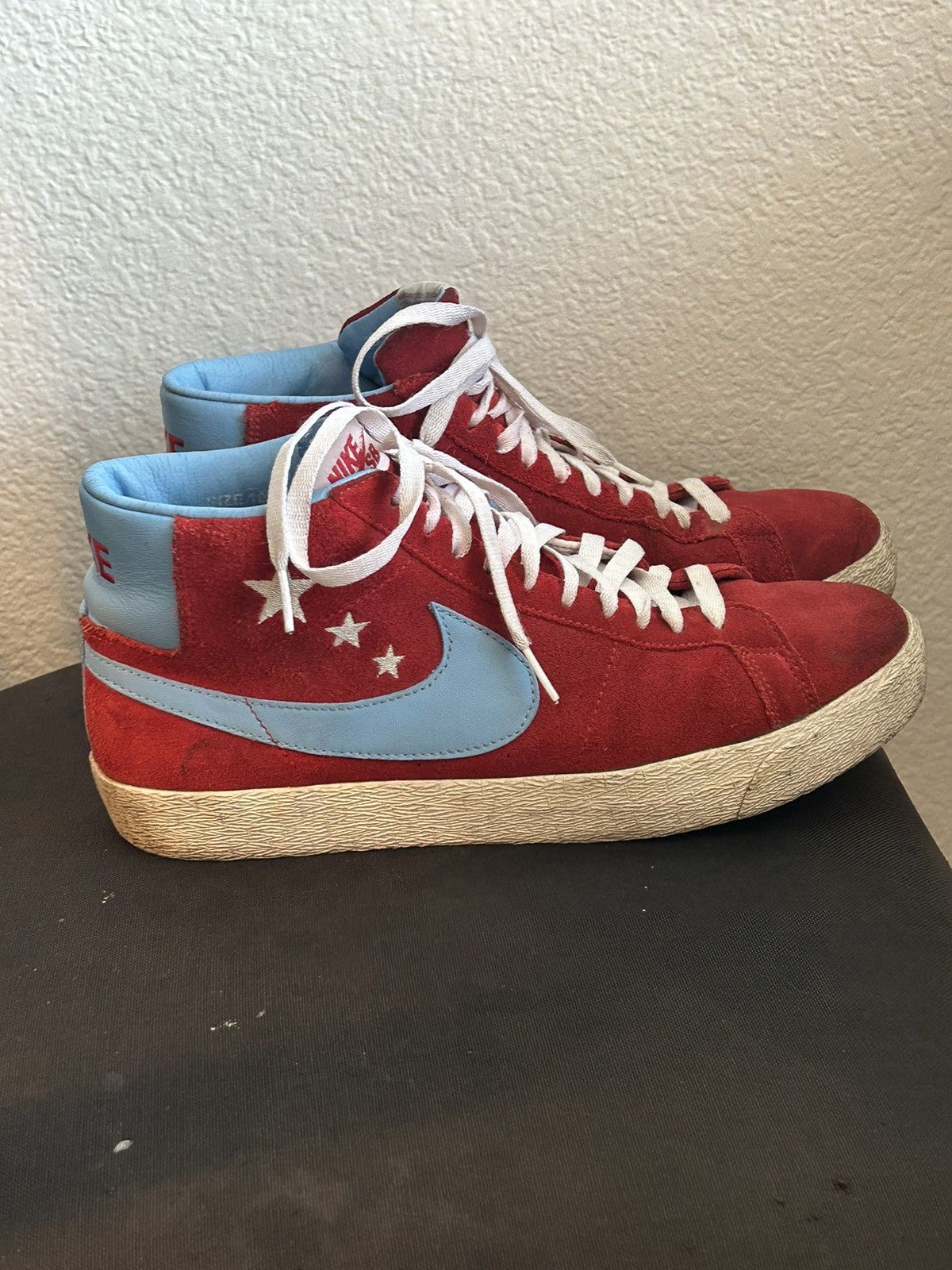 Nike × Vintage Nike blazer vanilla ice collab Size US 10.5 / EU 43-44 - 2 Thumbnail