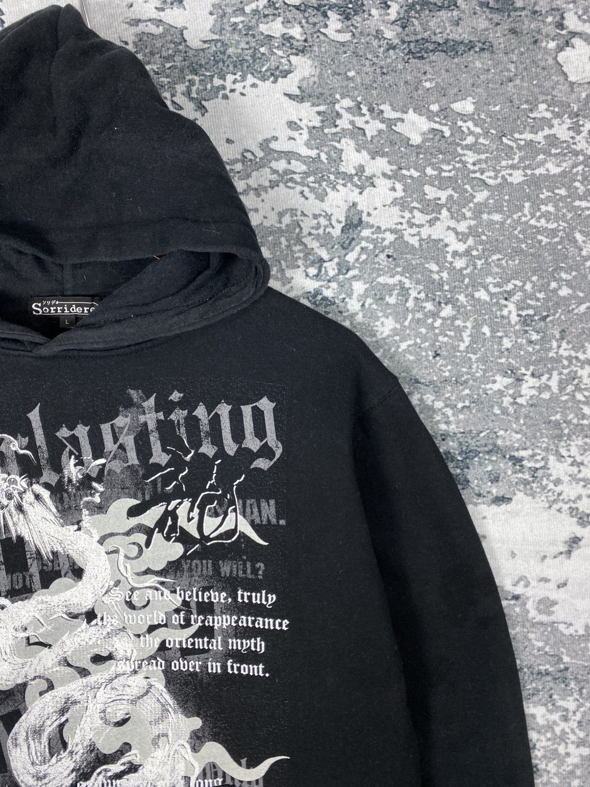 Japanese Brand Vintage Sorridere Pullover Hoodies Size US L / EU 52-54 / 3 - 3 Thumbnail