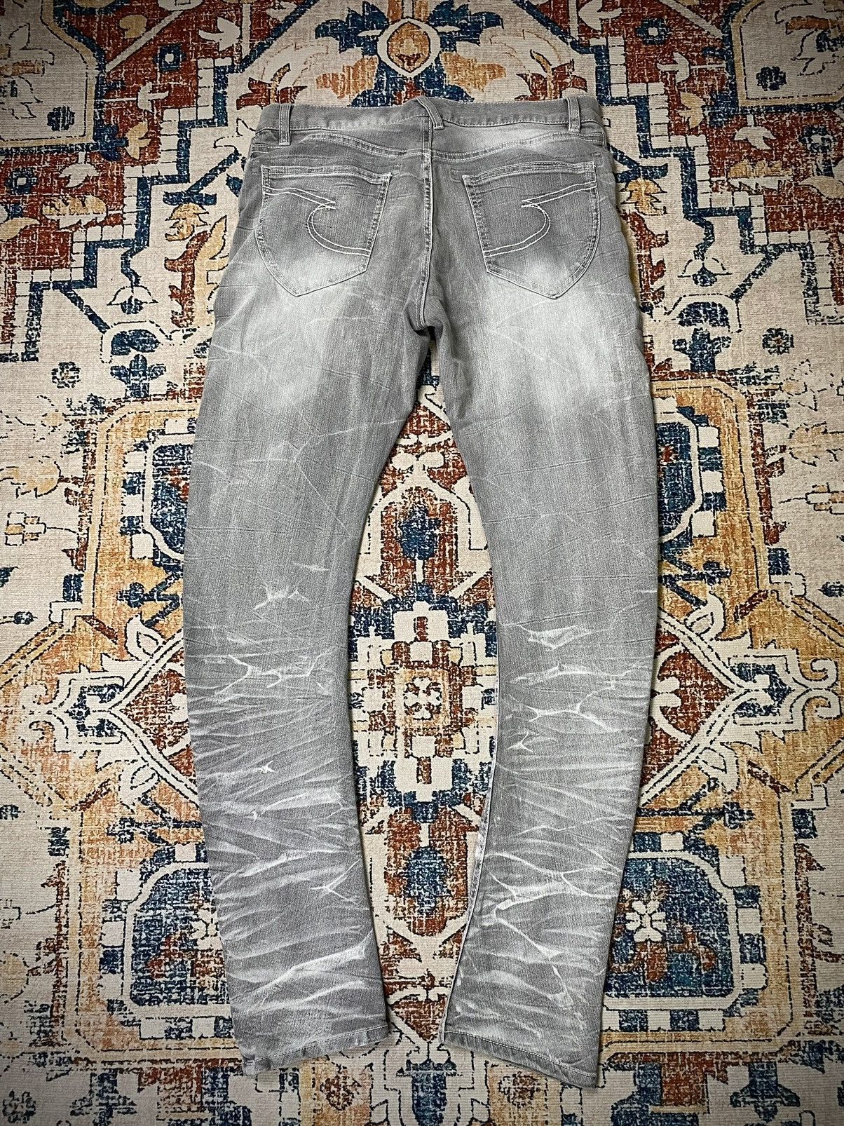 semanticdesign Semantic Design Curved Leg Jeans Size US 32 / EU 48 - 4 Thumbnail