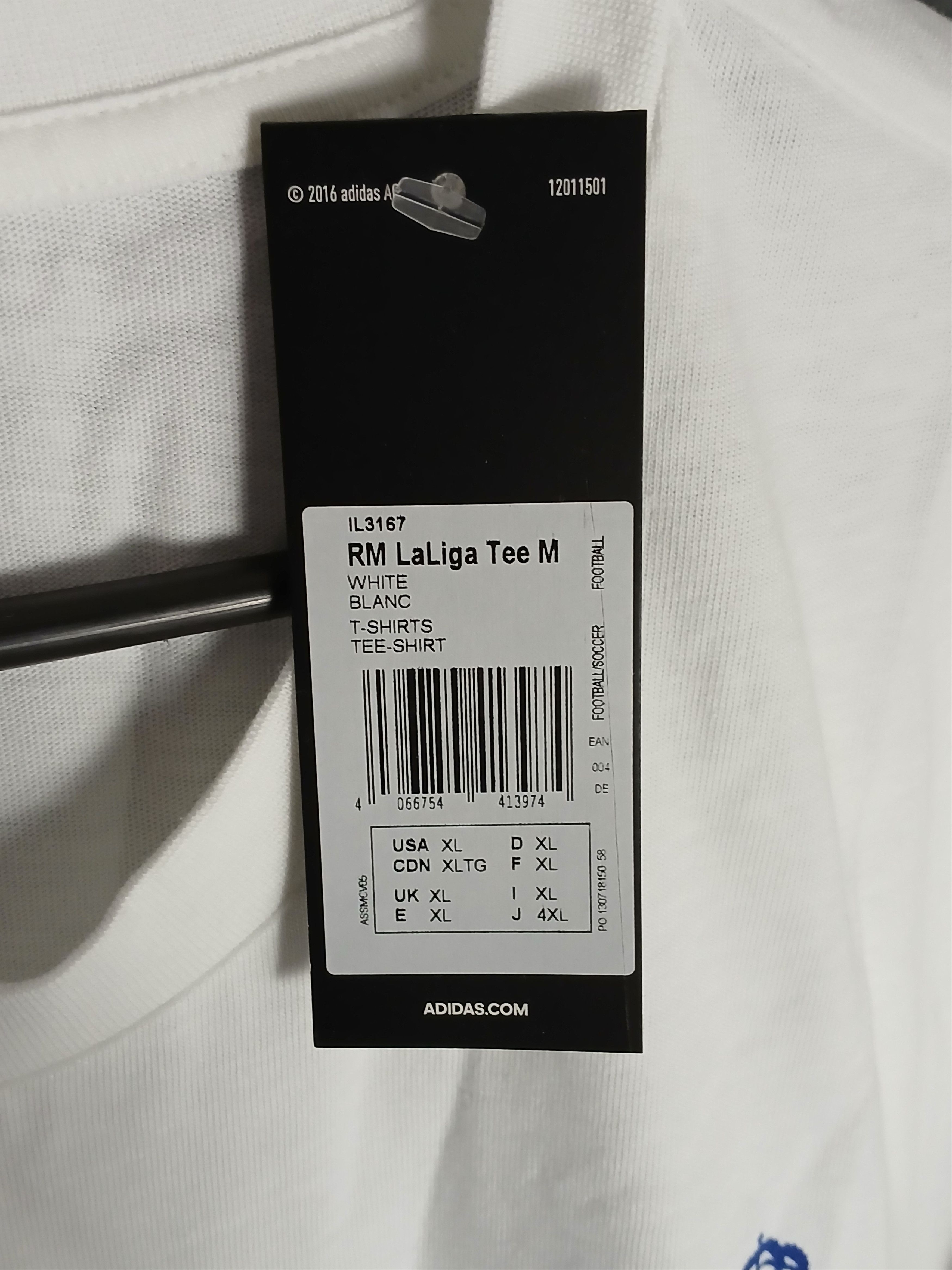 Adidas New Real Madrid 35 Campeones Football T-Shirt Size US XL / EU 56 / 4 - 7 Thumbnail