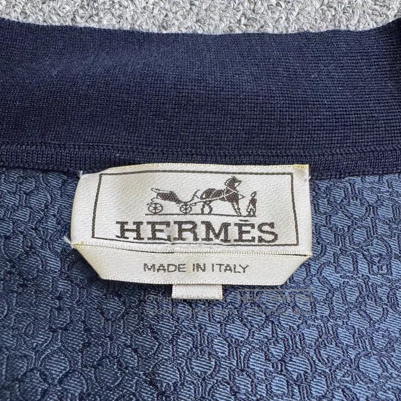 Hermes Hermes Wool and Silk Knit Top Size US XL / EU 56 / 4 - 3 Thumbnail