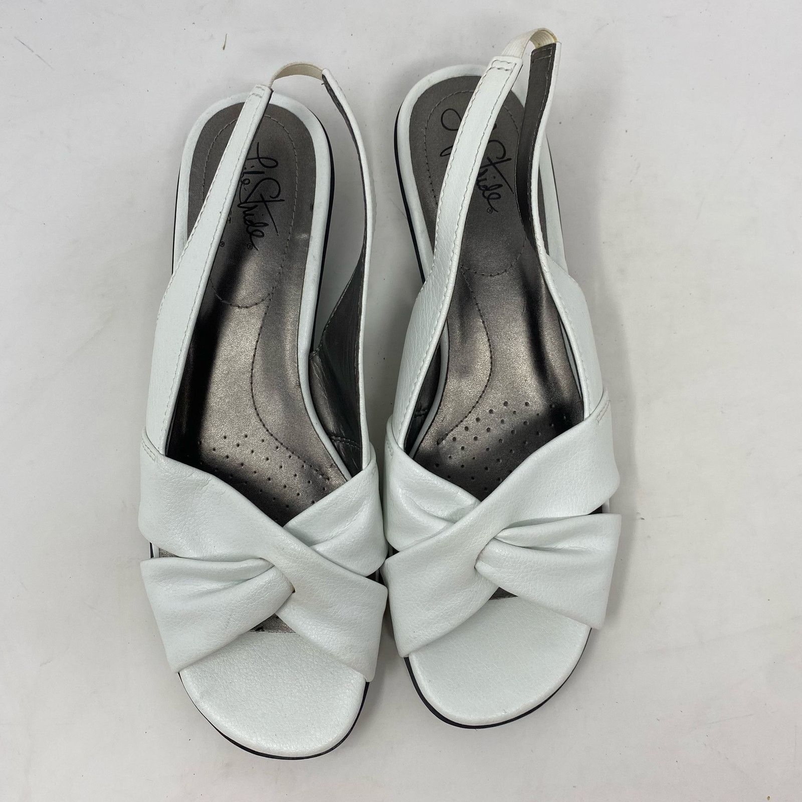 Other Life Stride Mimosa 2 White Sandal Shoes Womens Size 8N Size US 8 / IT 38 - 4 Thumbnail