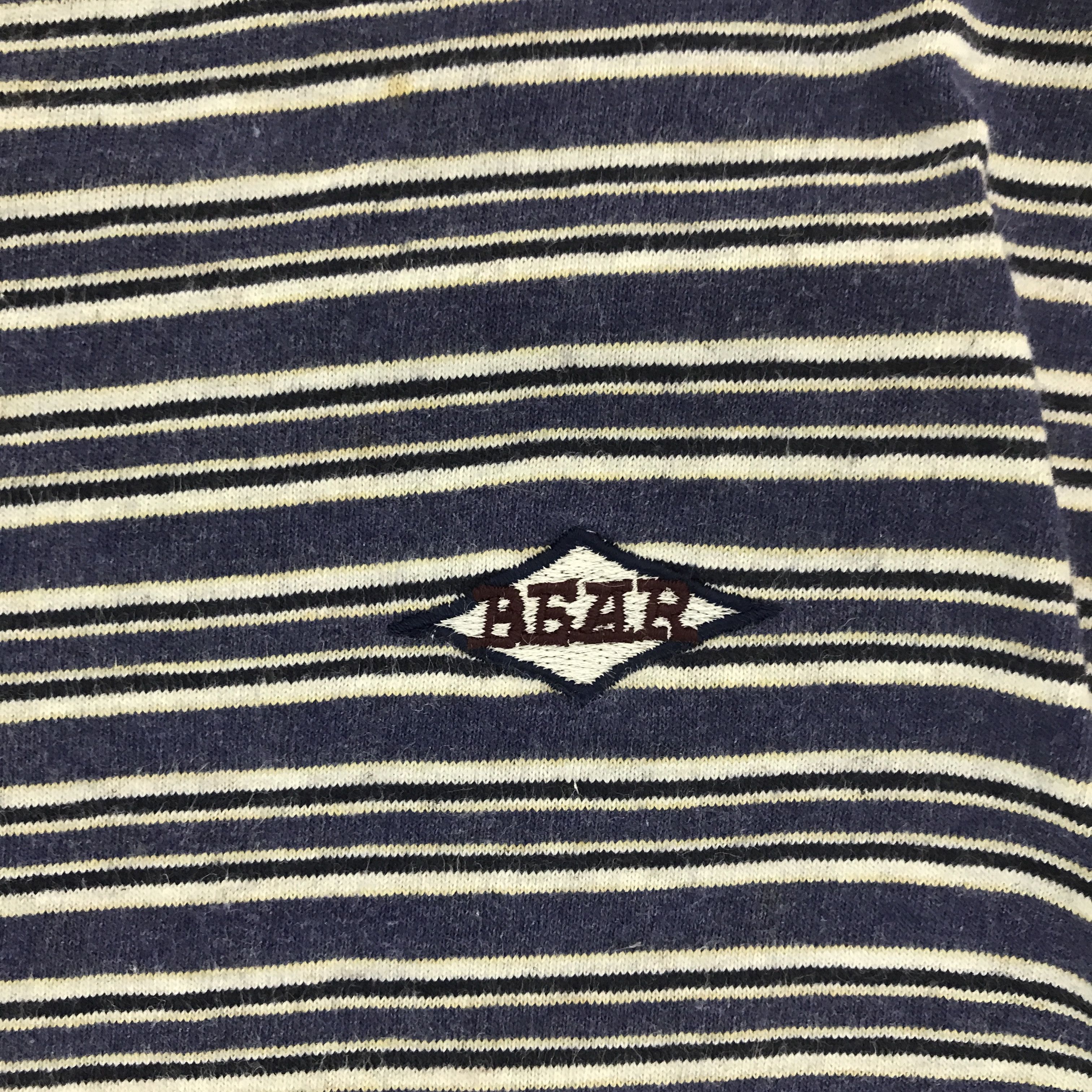 Vintage vintage bear striped t-shirt Size US L / EU 52-54 / 3 - 7 Thumbnail