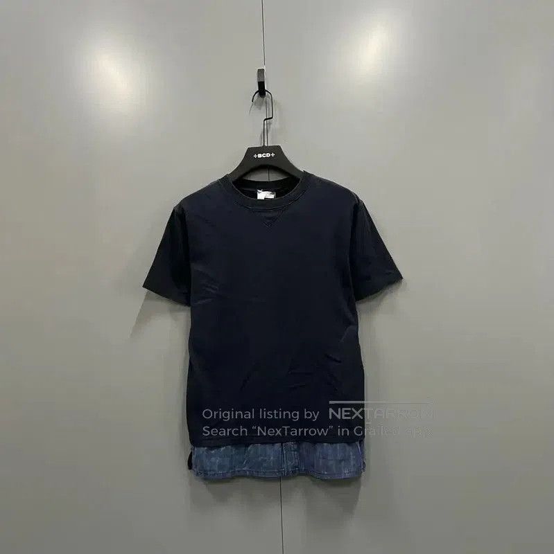 Dior Dior Navy Cotton Logo Short Sleeve T-shirt . Size US XS / EU 42 / 0 - 1 Thumbnail