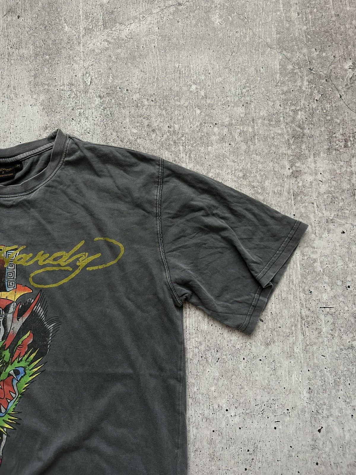 Christian Audigier Ed Hardy Urban Outfitters Dragon T Shirt Size US M / EU 48-50 / 2 - 2 Thumbnail