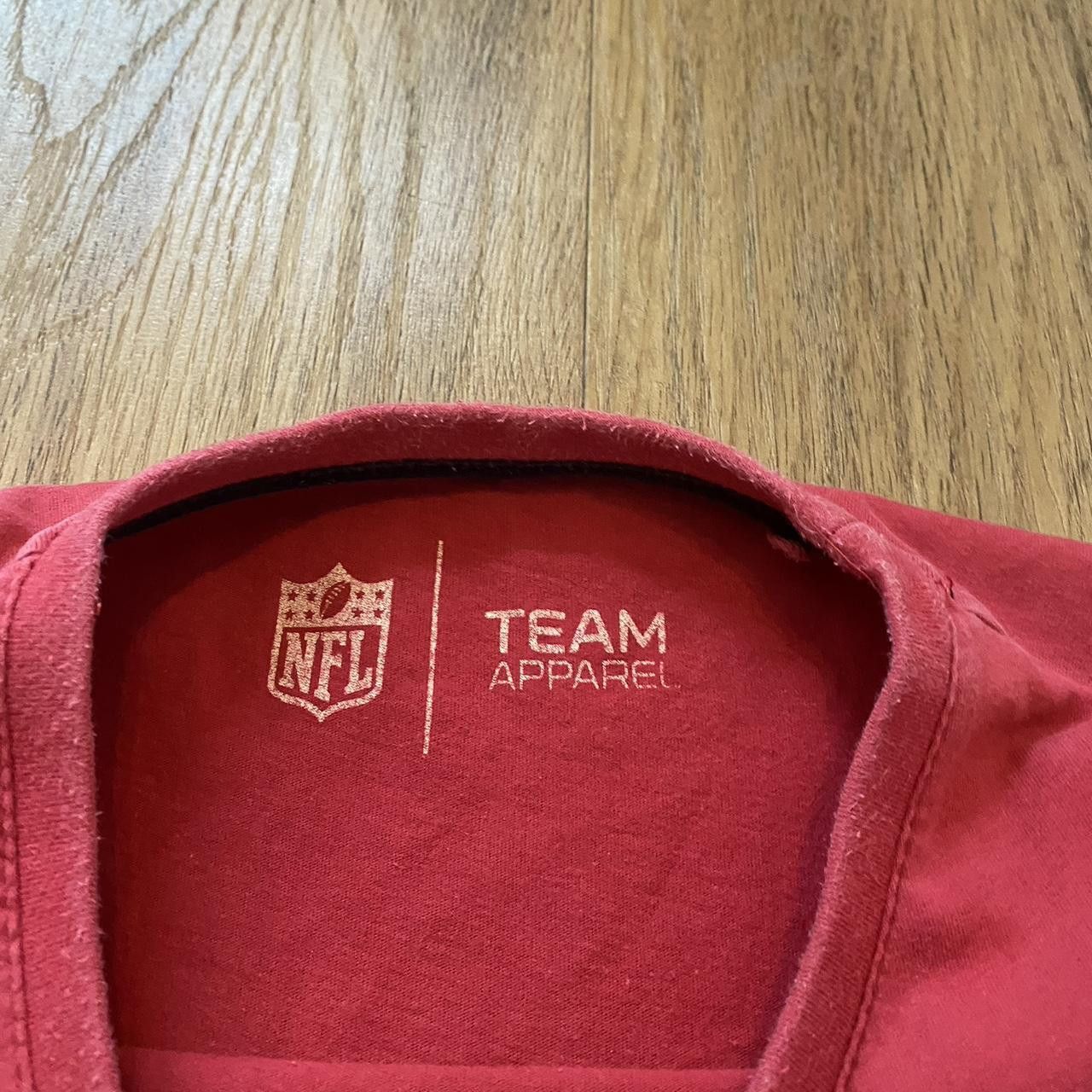 NFL San Francisco 49ers red and white sportswear t-shirt Size US M / EU 48-50 / 2 - 4 Thumbnail
