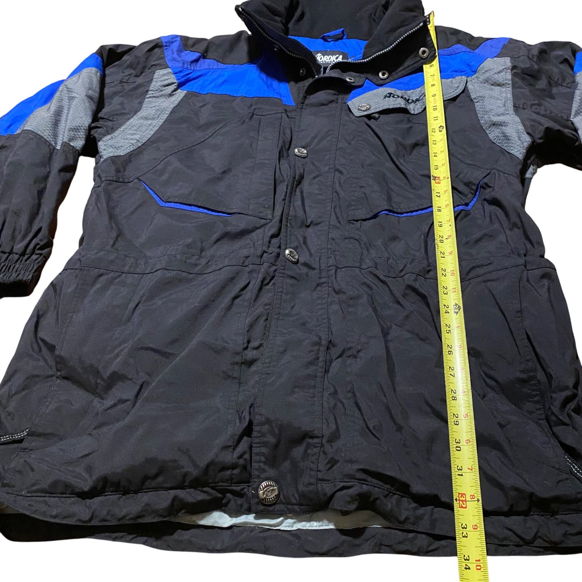 Other Nordica Vertech Black & Blue Ski Jacket With Zippered Pocket Size US M / EU 48-50 / 2 - 3 Thumbnail