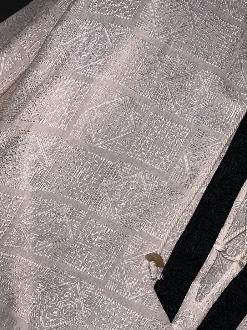 Yves Saint Laurent Saint Laurent size 37 9 SS New Year Embossed Strap Shirt 25 Size US M / EU 48-50 / 2 - 2 Thumbnail