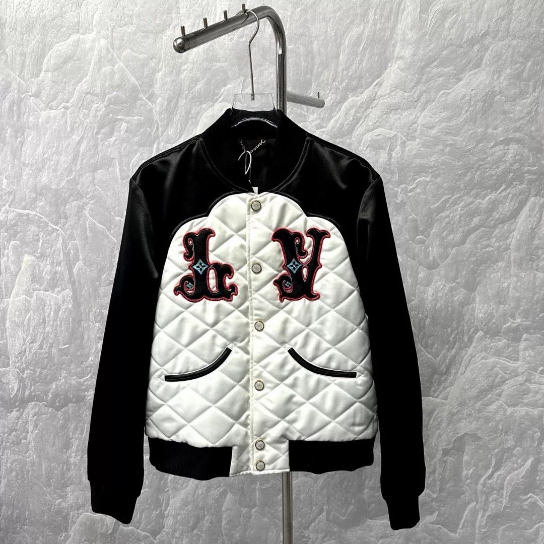 Louis Vuitton louis vuitton ss24 embroidered baseball jacket Size US L / EU 52-54 / 3 - 1 Thumbnail