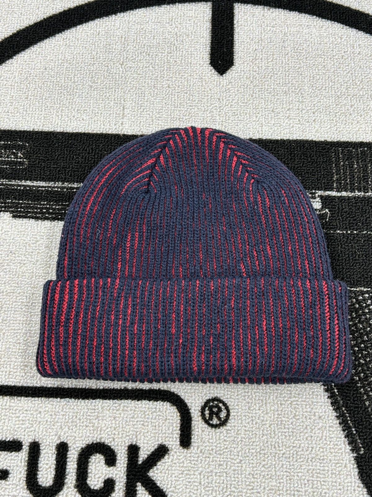 Fuck The Population Fuck the Population TwoTone Beanie Size ONE SIZE - 2 Thumbnail