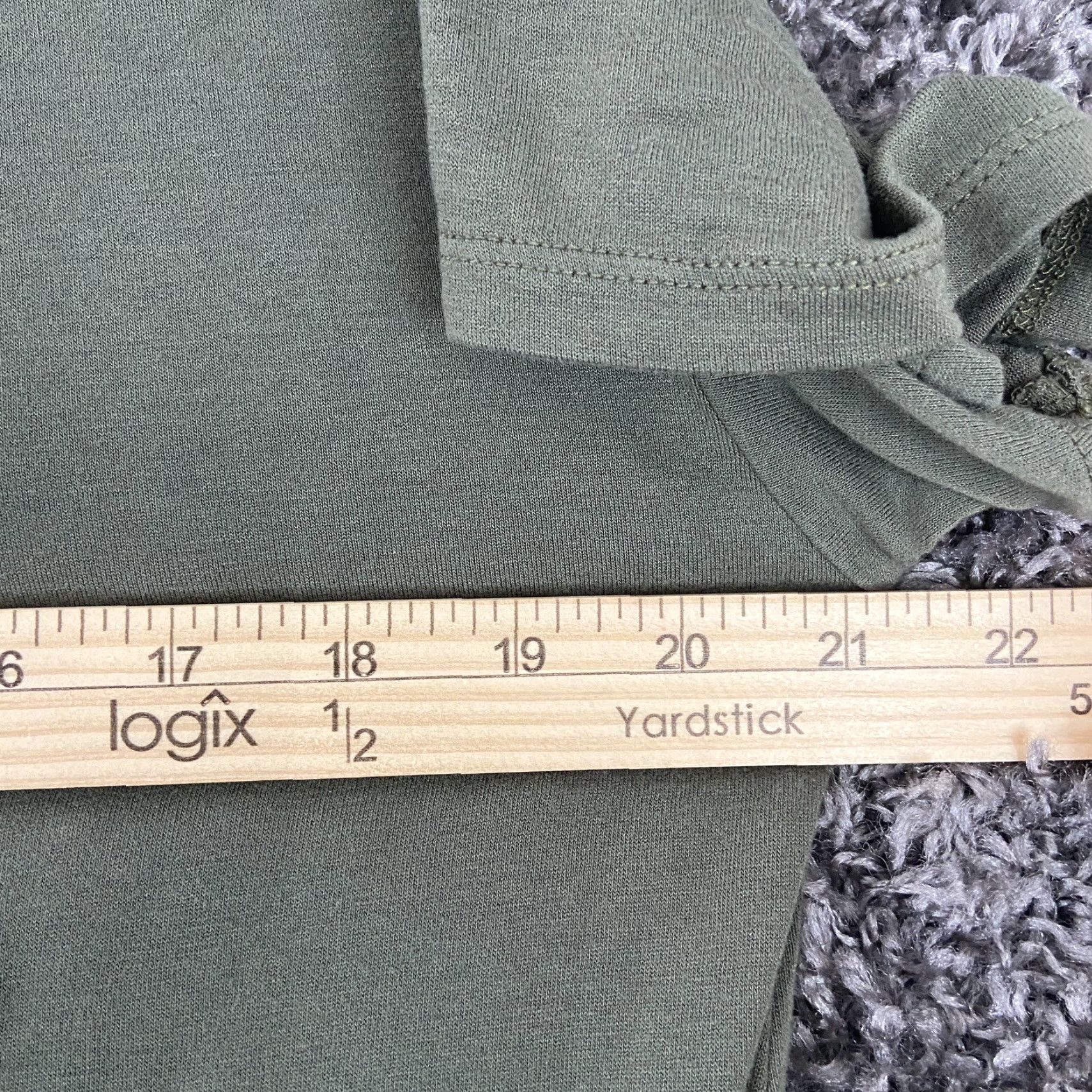 Loft VINTAGE? No. Loft Outlet Women Blouse Short Sleeve Tie Green L Size L / US 10 / IT 46 - 7 Thumbnail