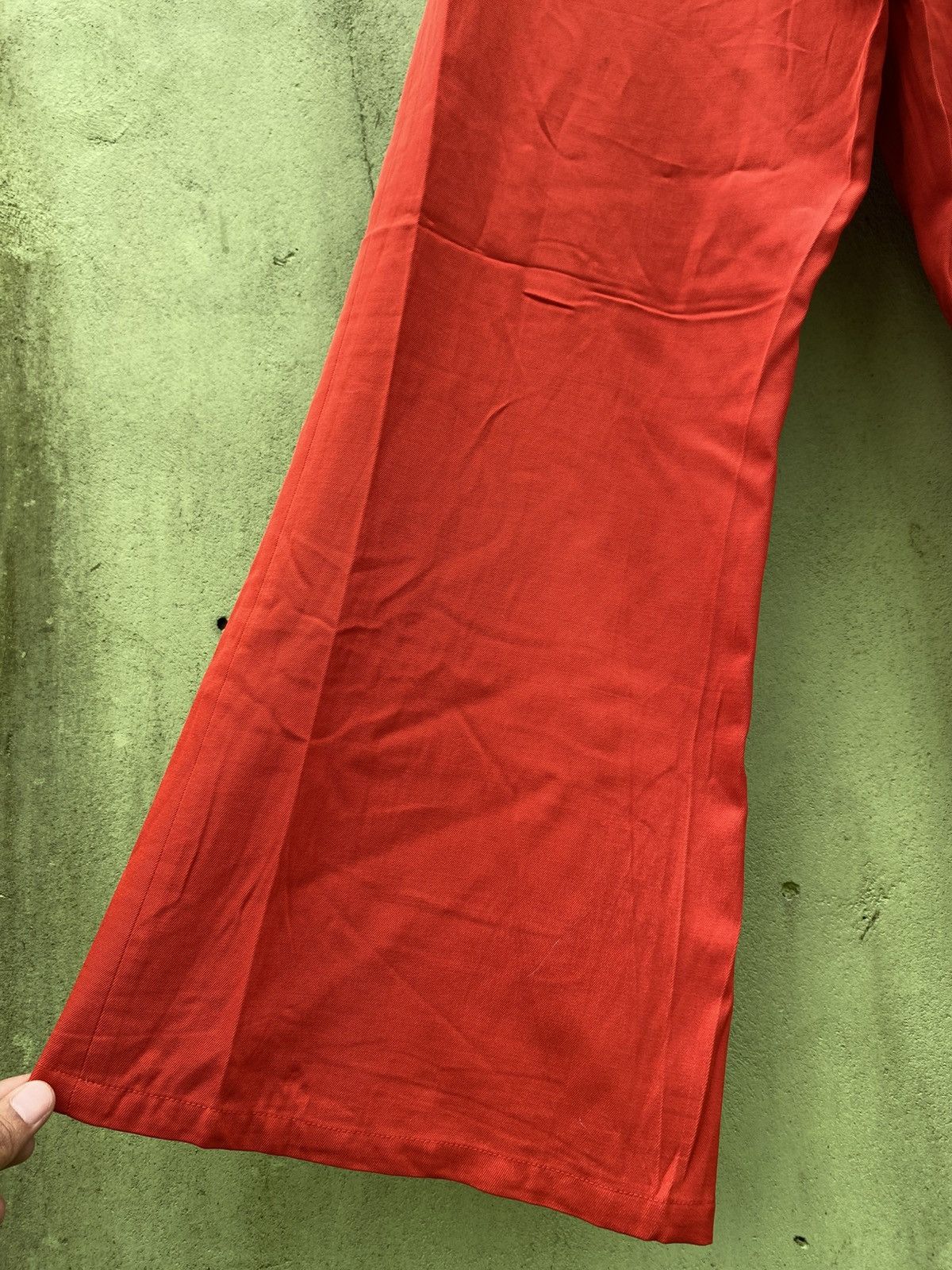 Yohji Yamamoto Yohji Yamamoto Red Pants Runaway Archive Japanese Luxury Size 22" - 13 Thumbnail