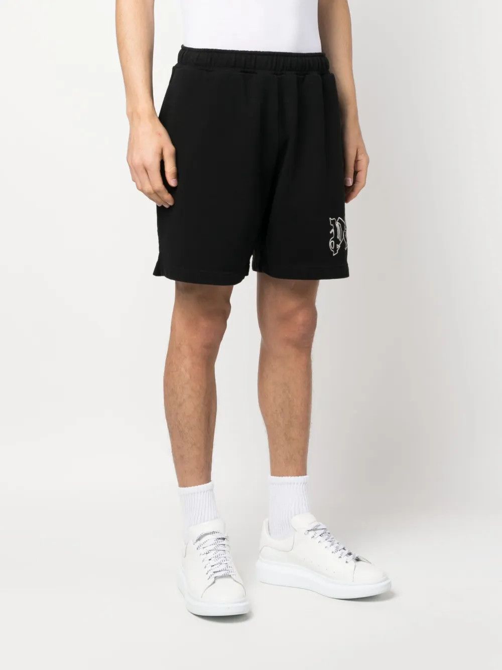 Palm Angels o1y0325 Logo Short in Black Size US 28 / EU 44 - 3 Thumbnail