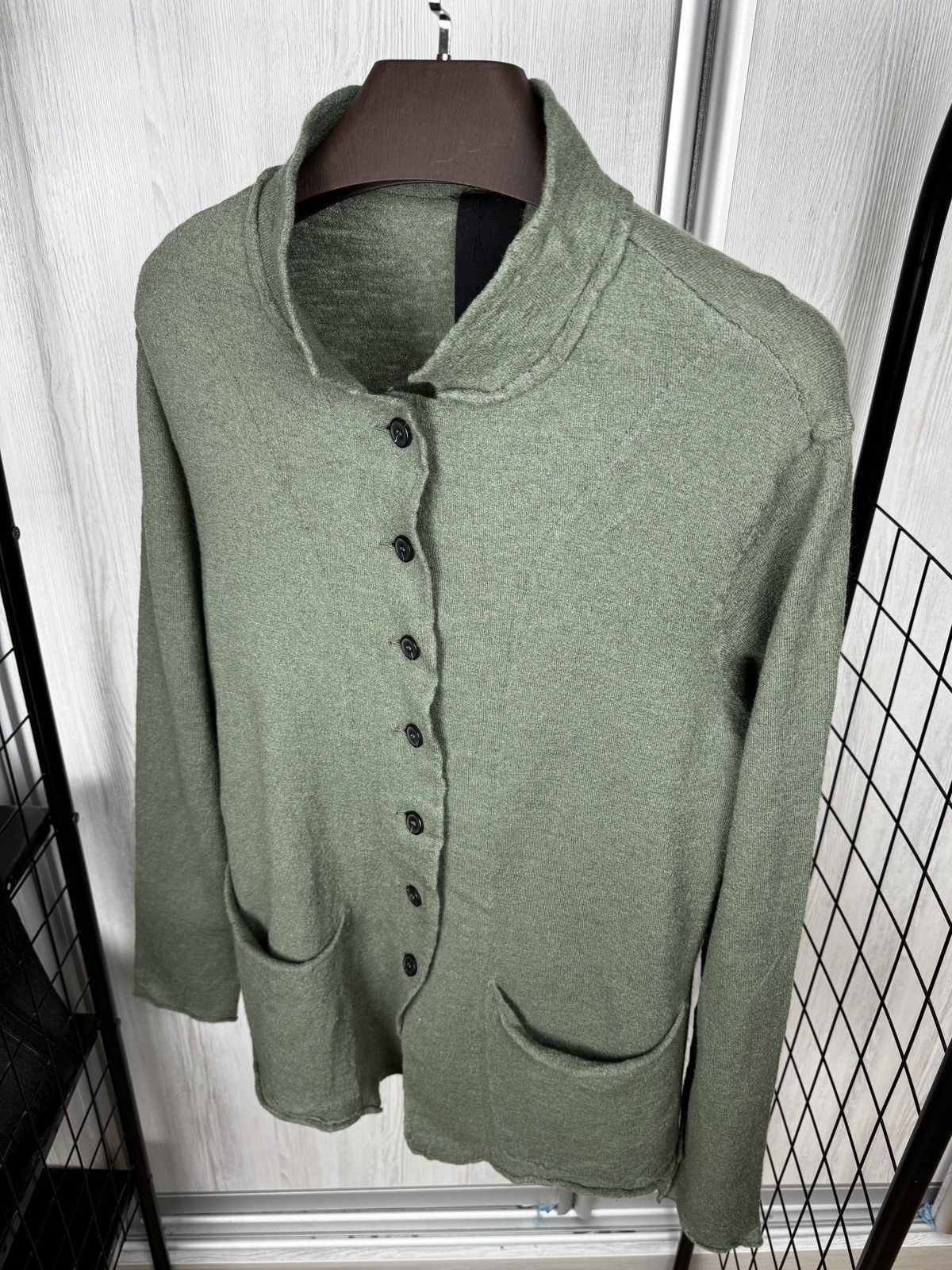 Rundholz Rundholz Avantgarde Knitwear Sweater Cardigan Wool Green L Size L / US 10 / IT 46 - 7 Thumbnail