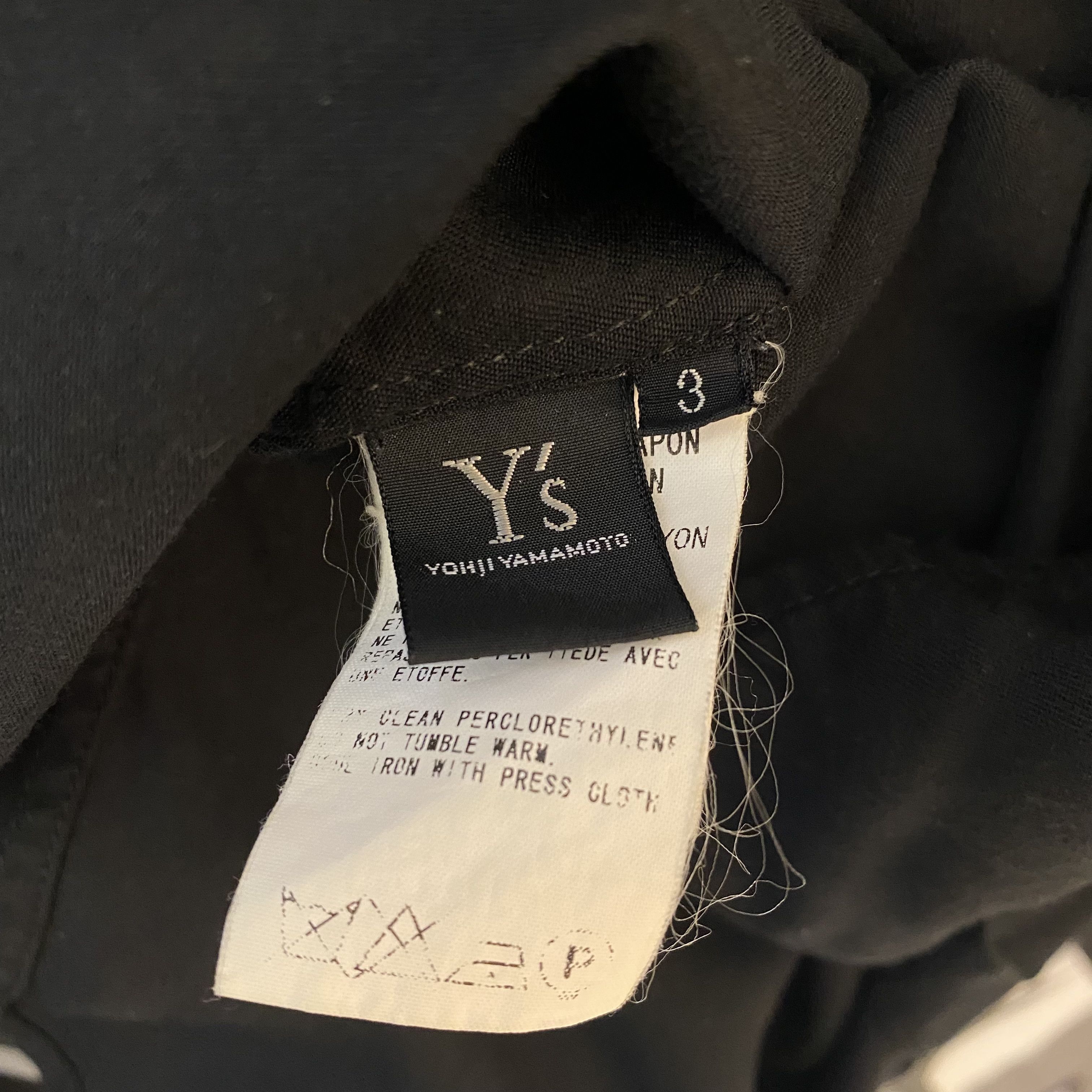 Y's Y's by Yohji Yamamoto SS00 Asymmetrical Shirt Size L / US 10 / IT 46 - 8 Thumbnail