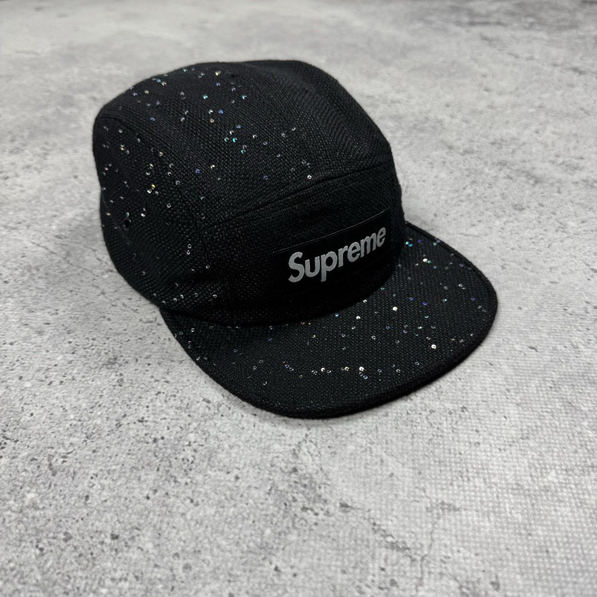 Supreme Black Camp Cap | Grailed