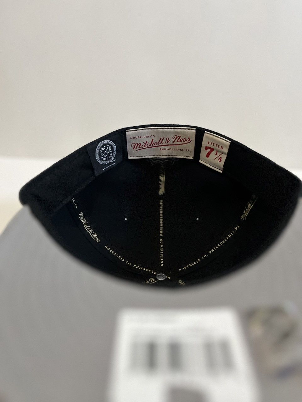 Mitchell & Ness NHL Los Angeles Kings Mitchell & Ness Fitted Hat 7 1/4 Size ONE SIZE - 4 Thumbnail