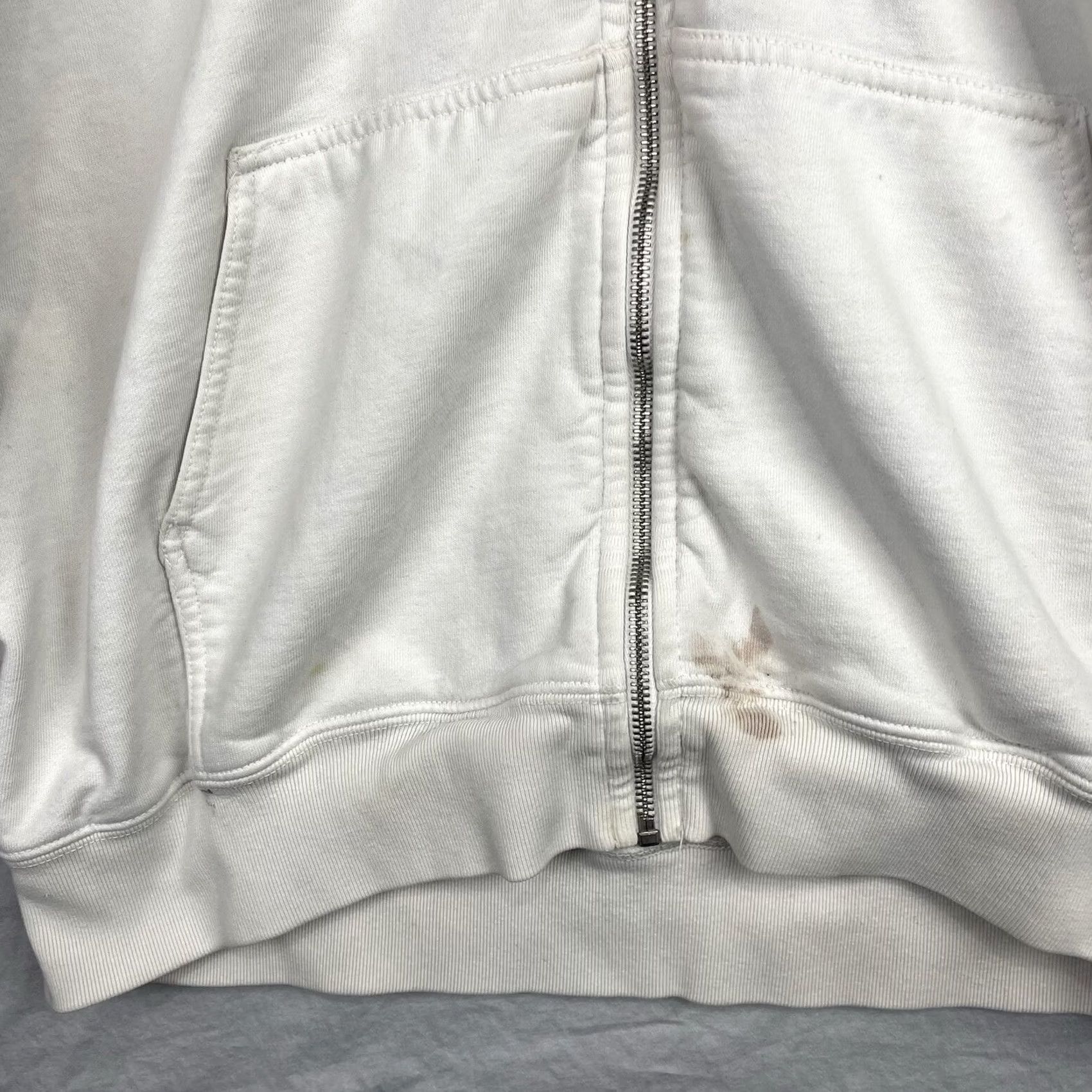 Vintage VINTAGE John Galt Hoodie Womens One Size Full Zip Ivory Logo Zipper Holiday Beach Aloha Moon & Stars 90s Mens Womens Boys Girls Size ONE SIZE - 5 Thumbnail